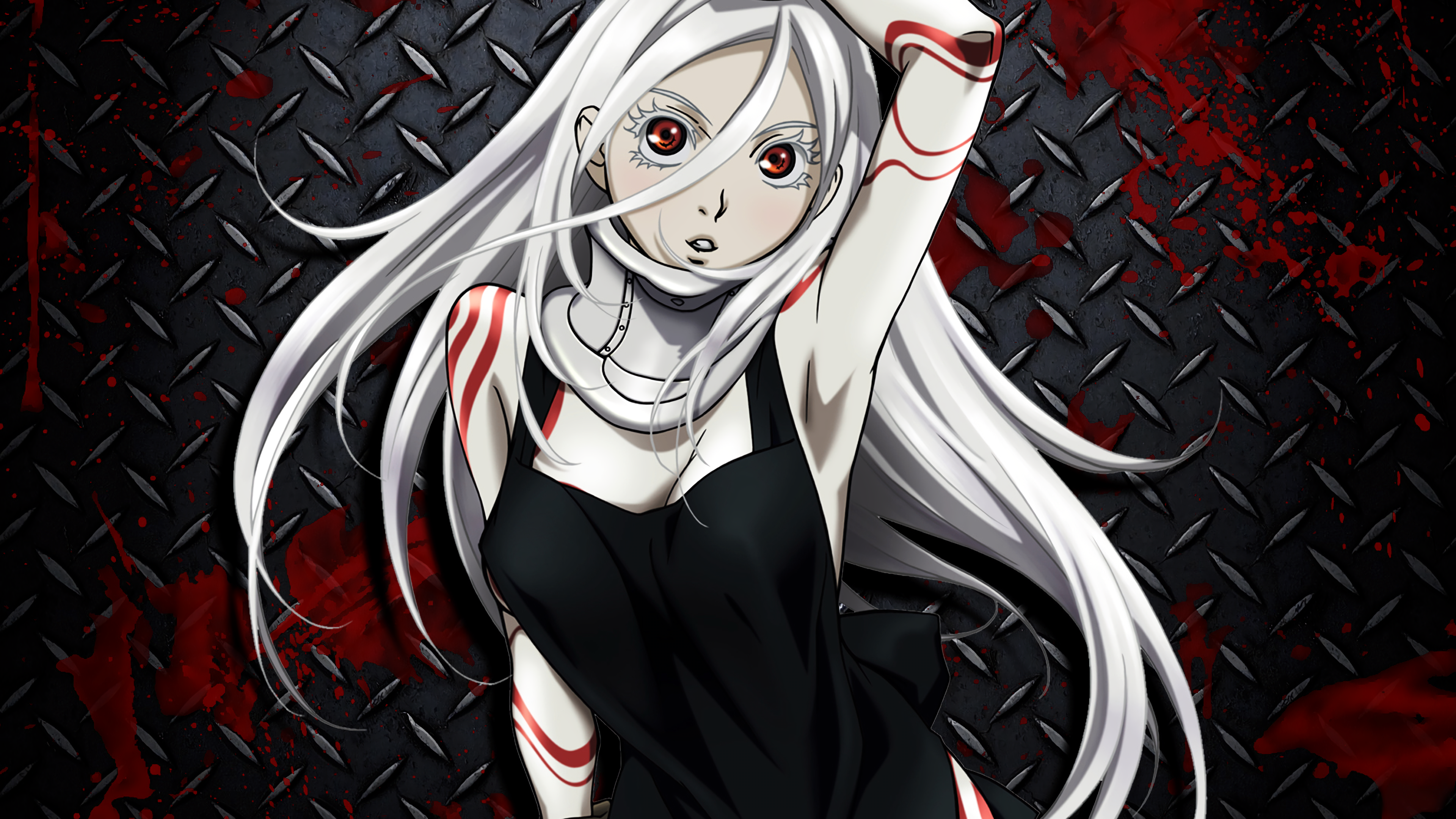 Shiro from Deadman Wonderland 4K HD Wallpaper