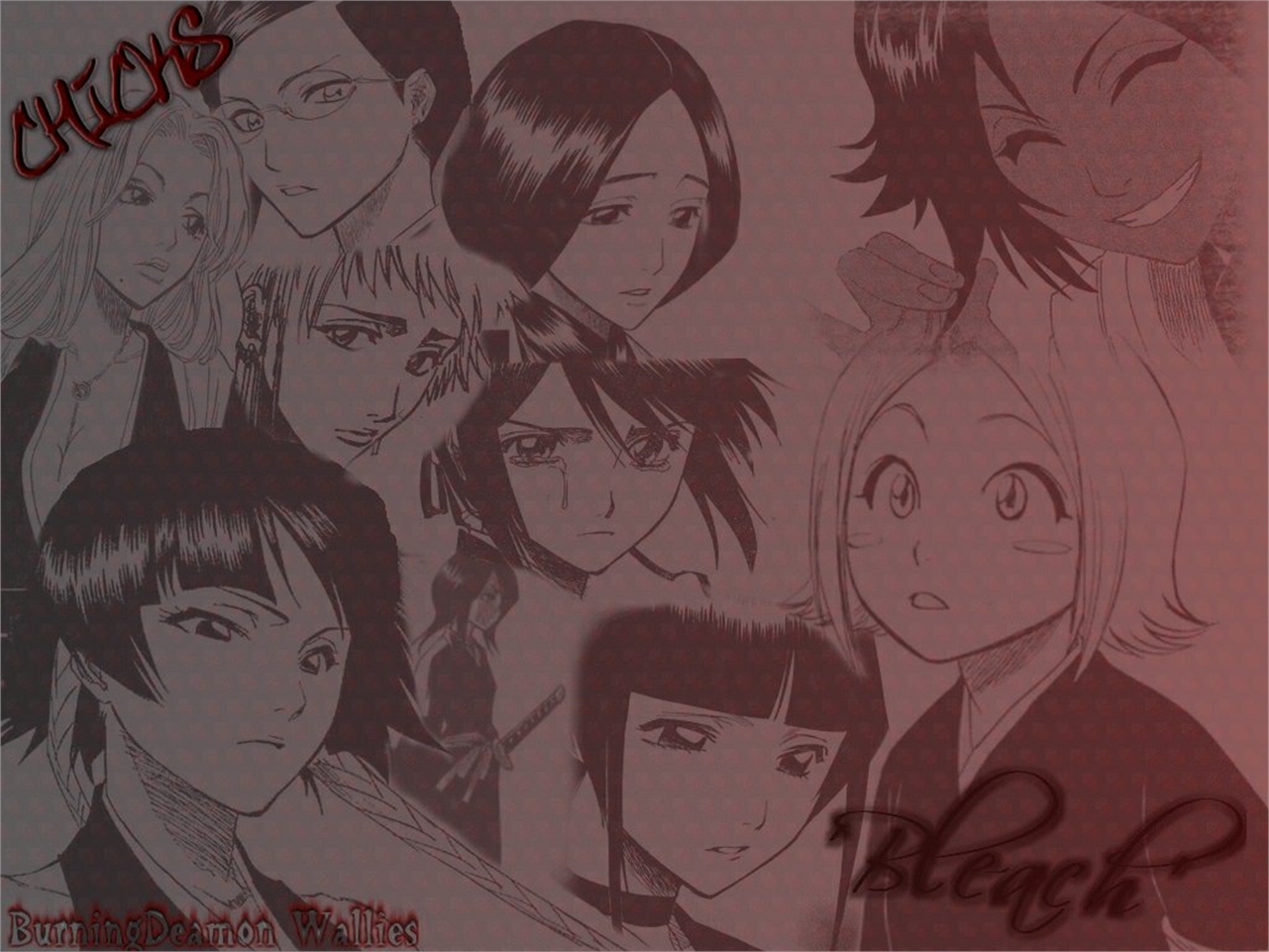 Chicks from Bleach HD Wallpaper