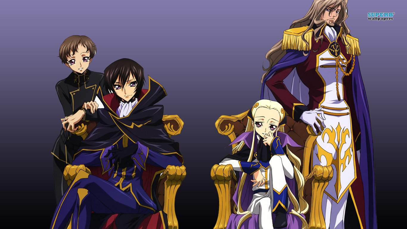 Characters from Code Geass HD Wallpaper