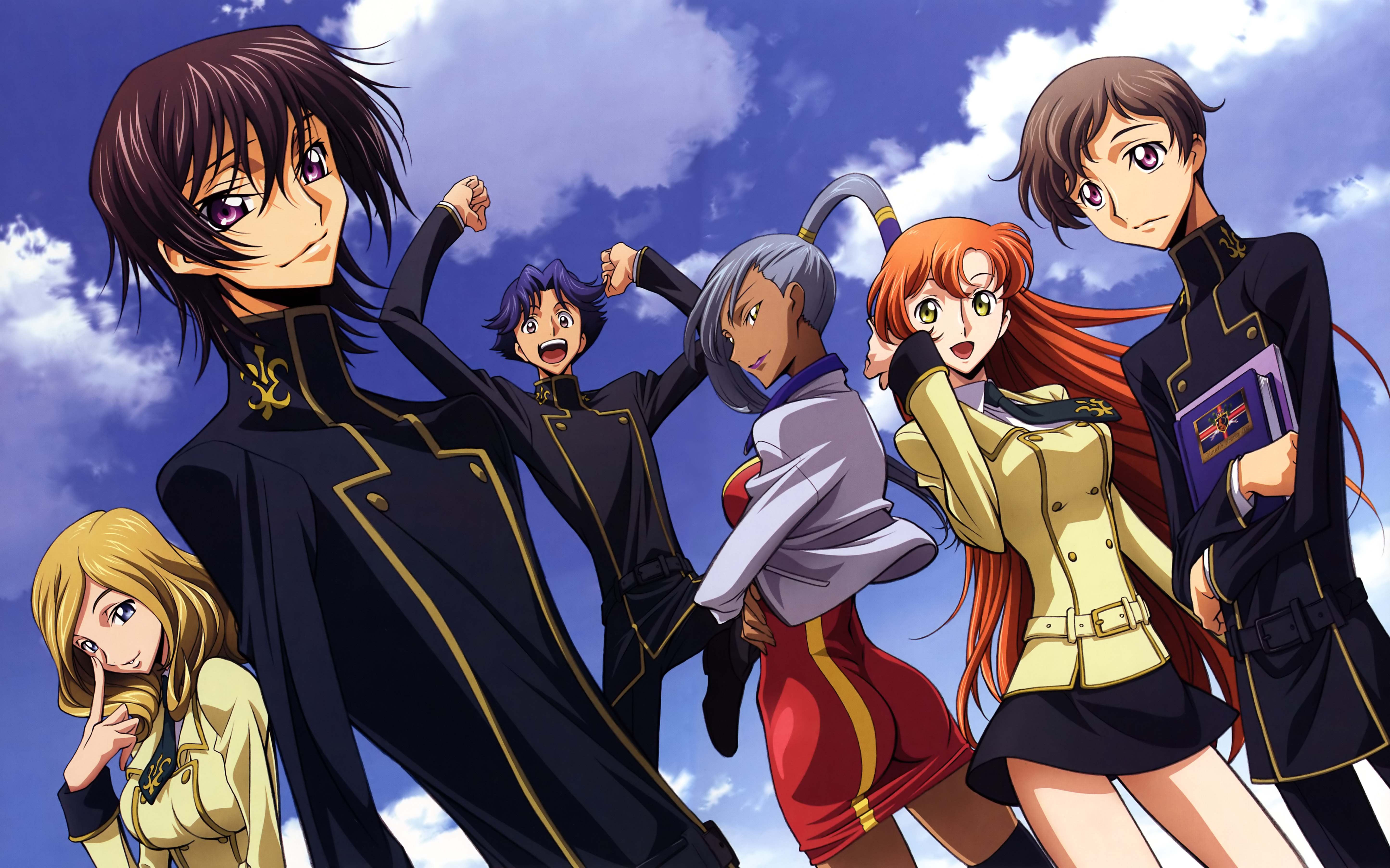 Code Geass characters HD Wallpaper