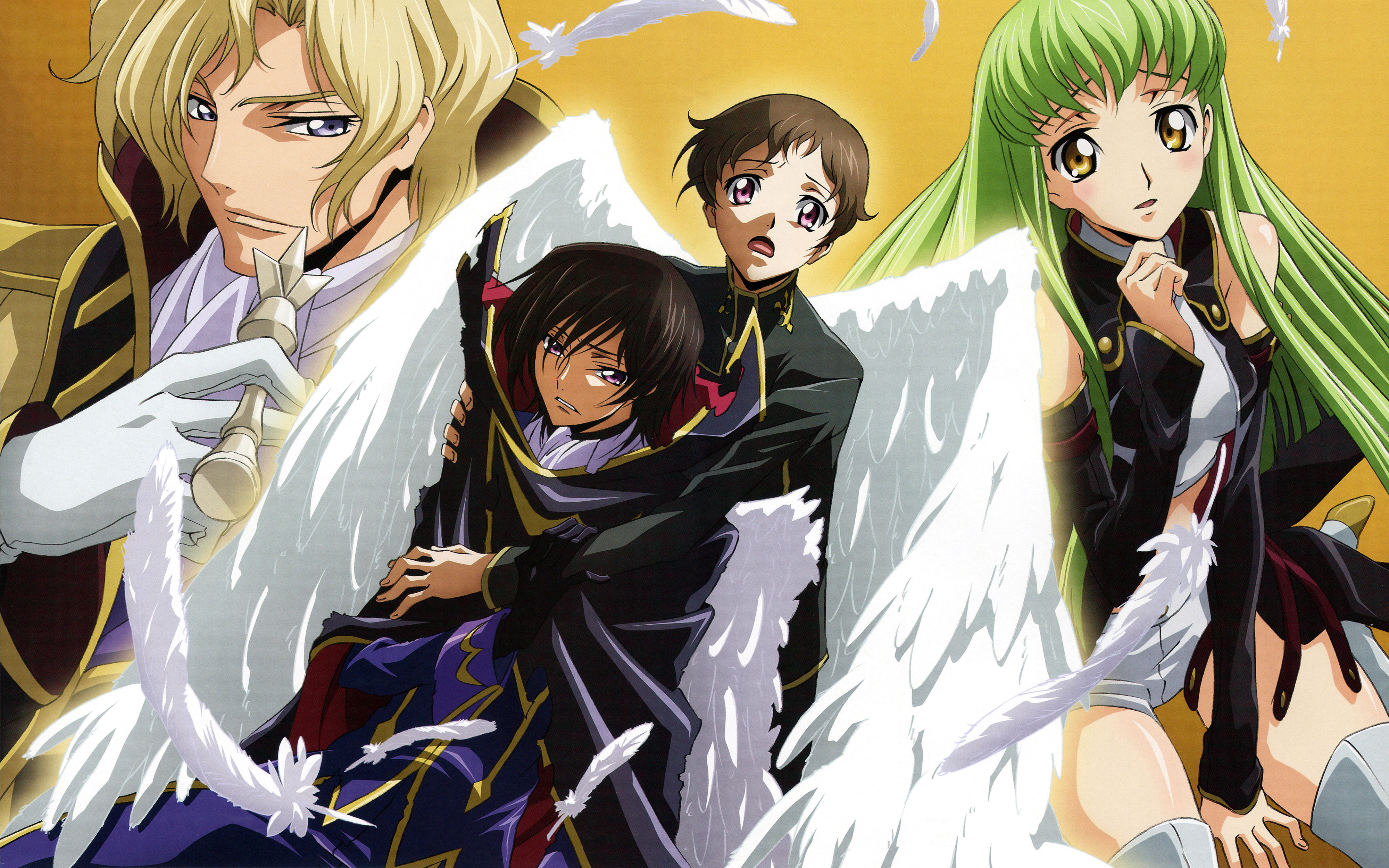 Rolo Lamperouge and Lelouch vi Britannia from Code Geass HD Wallpaper