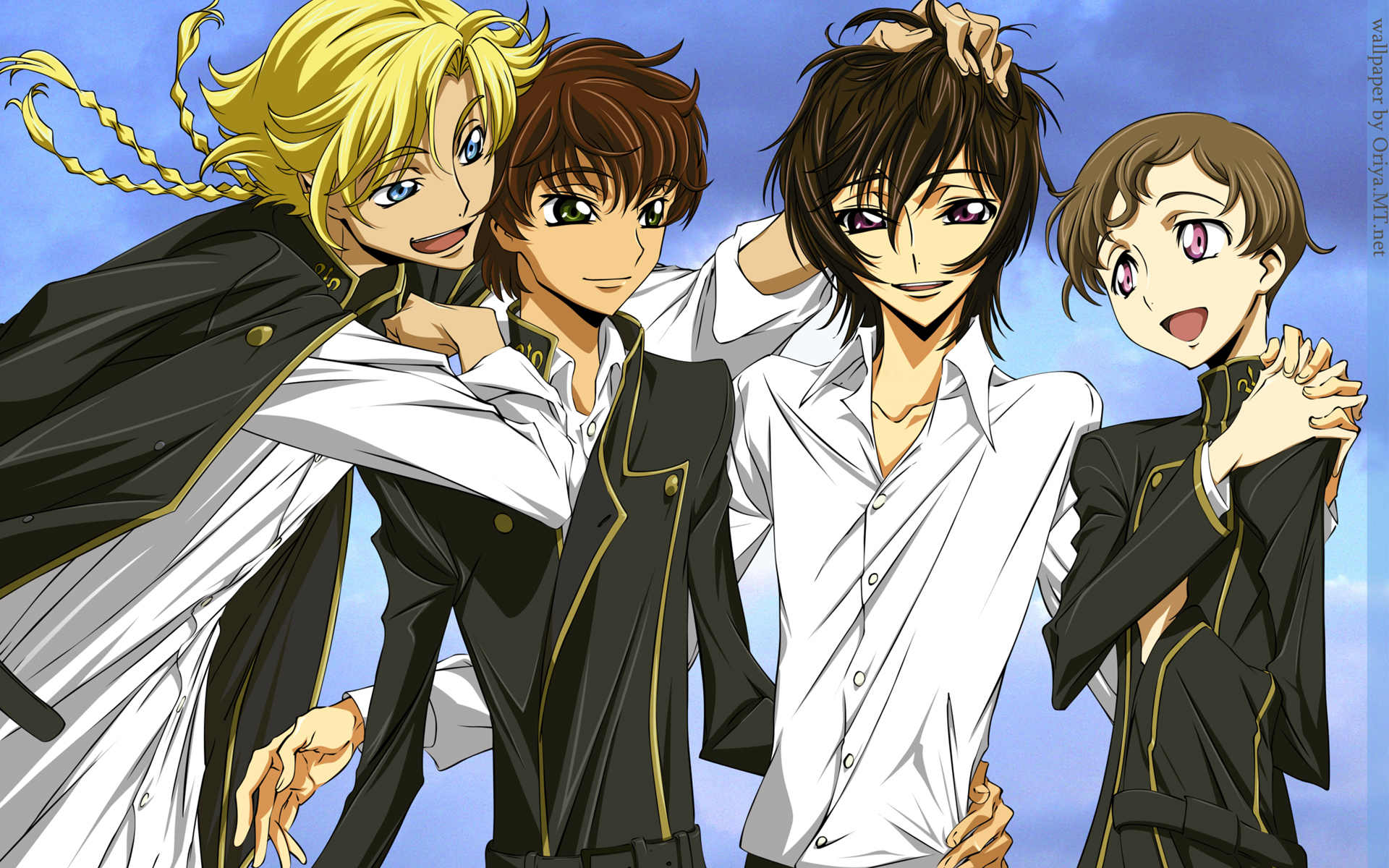 Rolo Lamperouge and friends from Code Geass HD Wallpaper