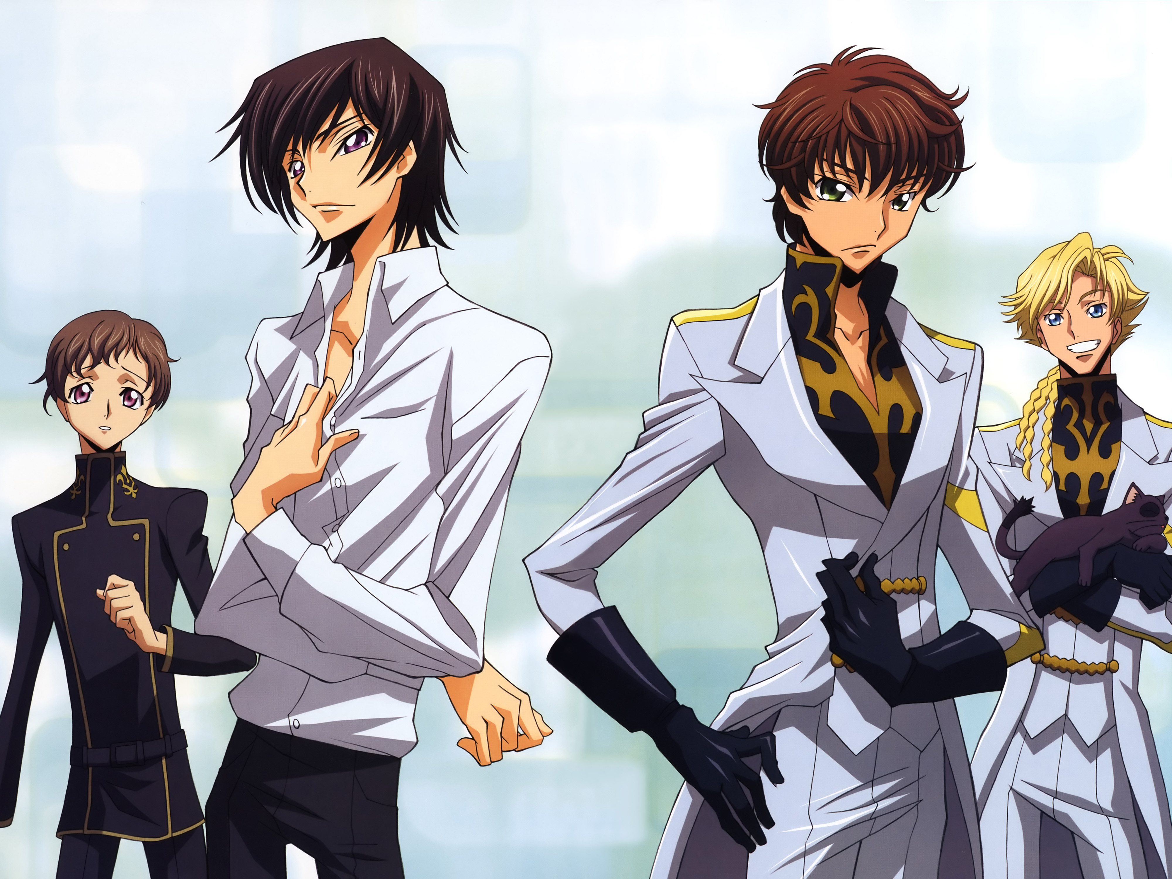 Rolo Lamperouge and Lelouch from Code Geass HD Wallpaper