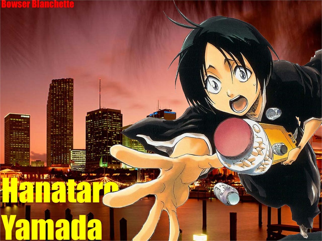Hanataro Yamada from Bleach HD Wallpaper