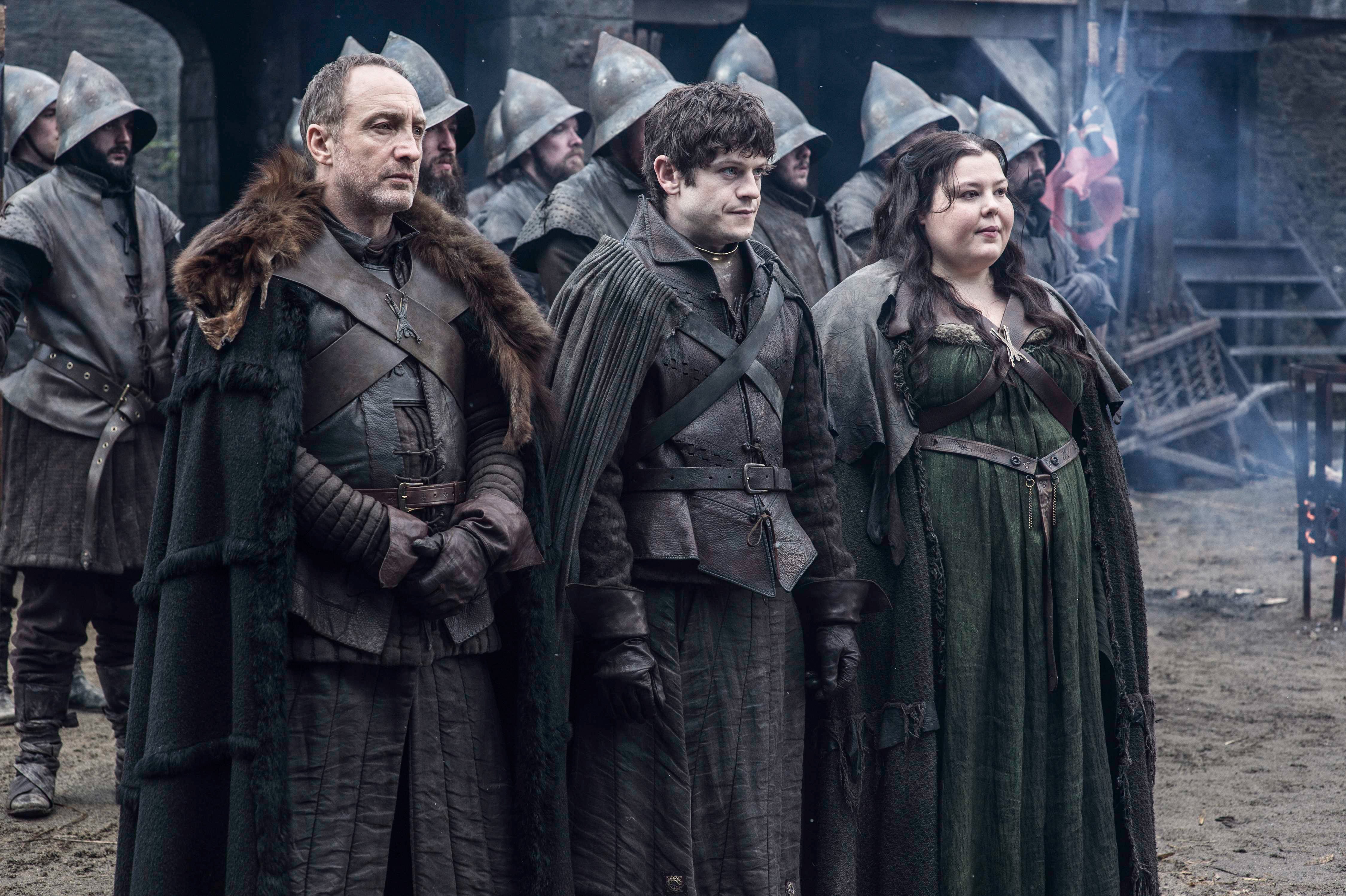 Ramsay Bolton and companions in Game of Thrones HD Wallpaper