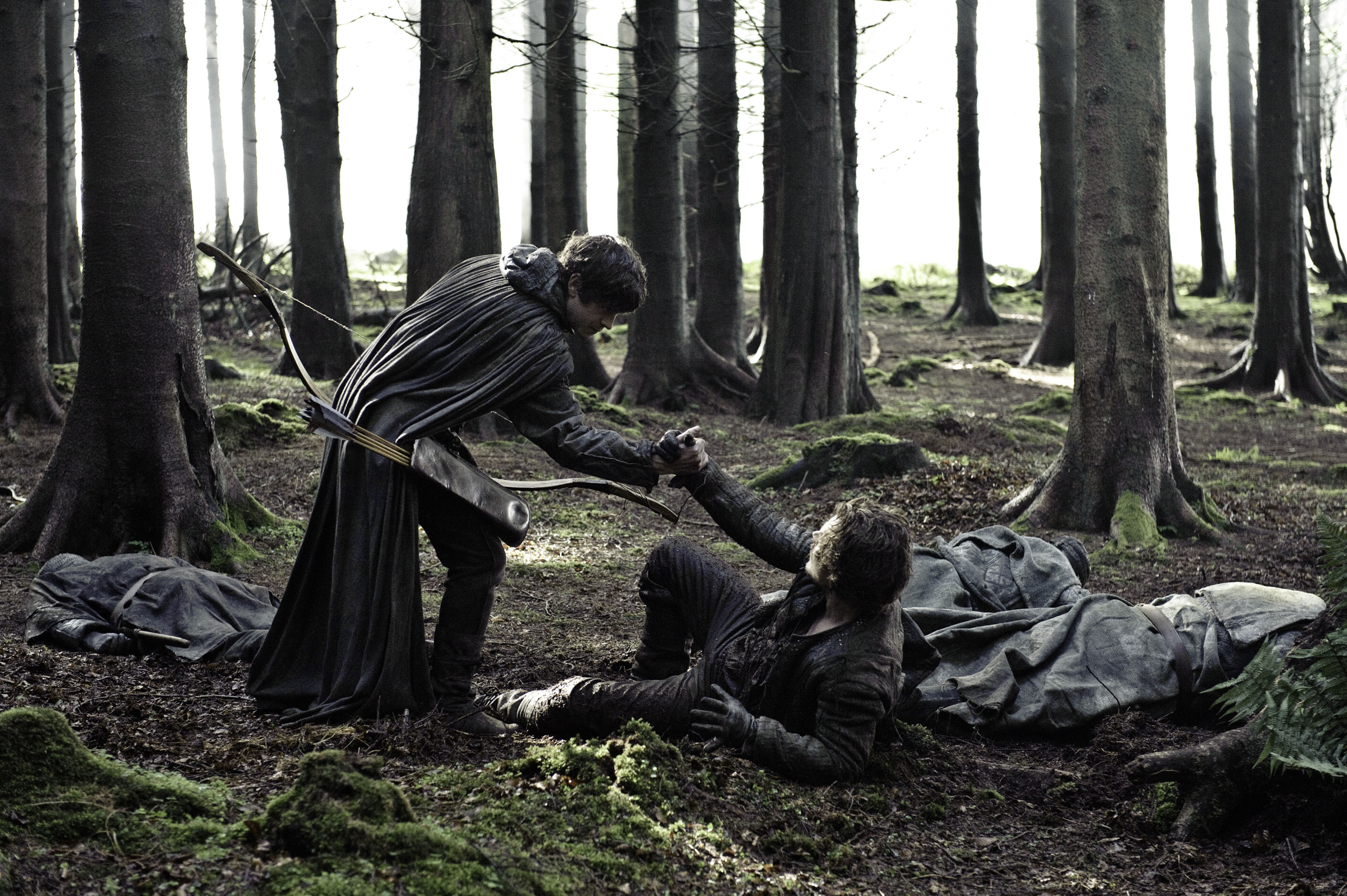 Ramsay Bolton in a forest HD Wallpaper