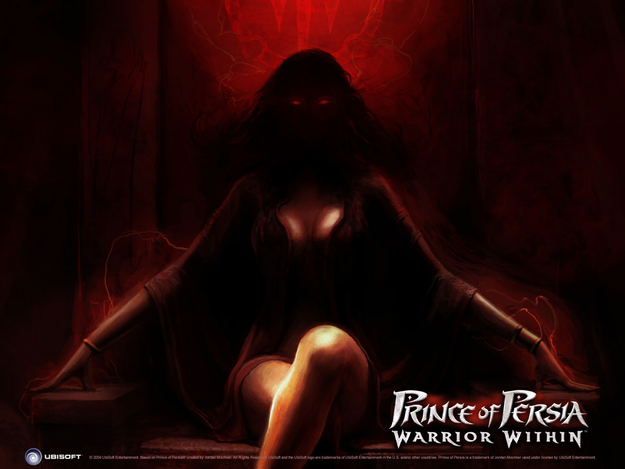 Prince of Persia Warrior Within Dark Empress HD Wallpaper