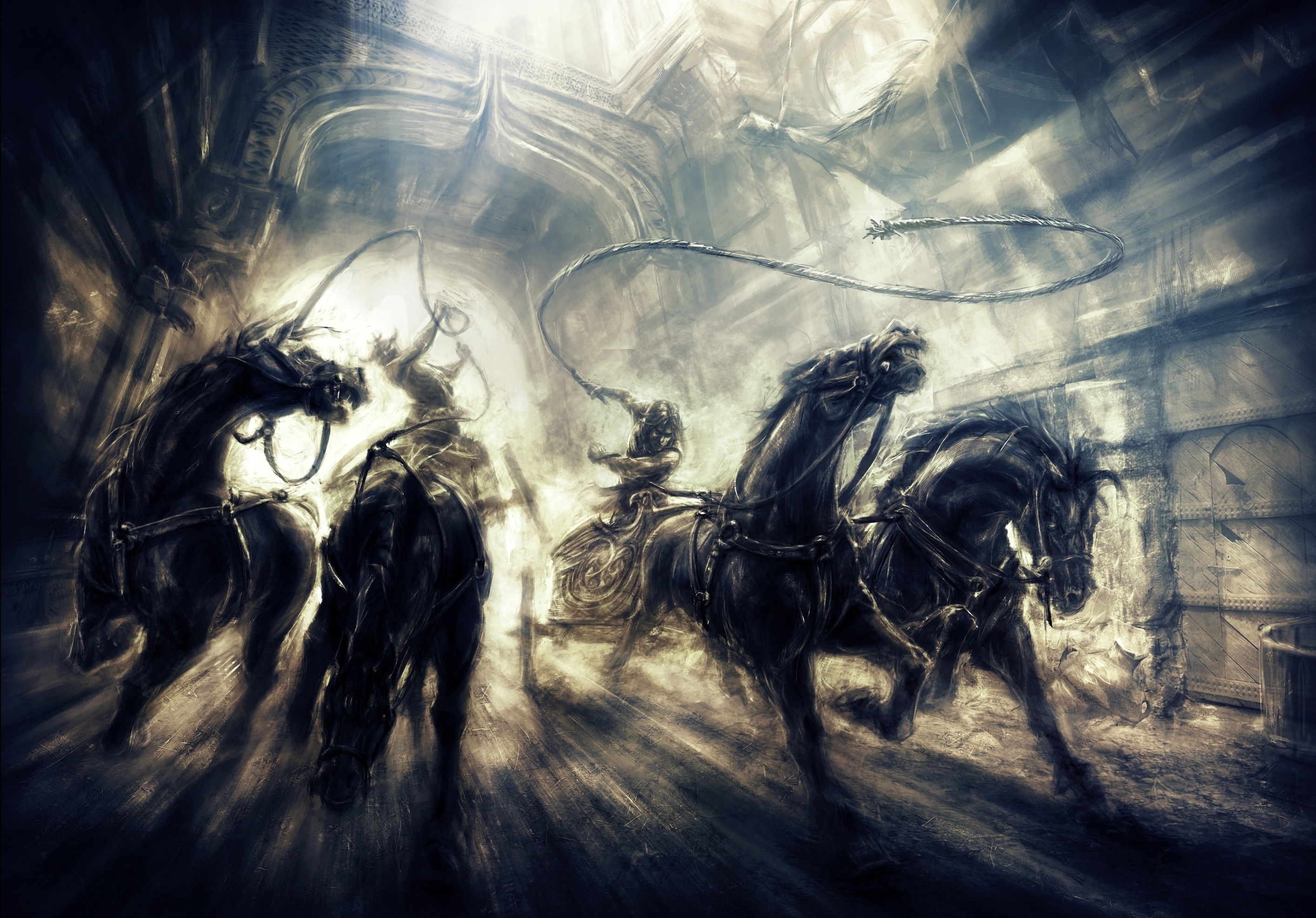 Prince of Persia Chariot Race HD Wallpaper