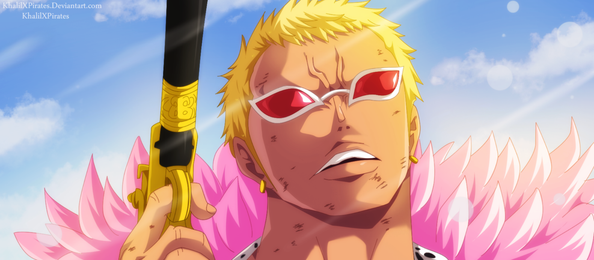Donquixote Doflamingo from One Piece HD Wallpaper