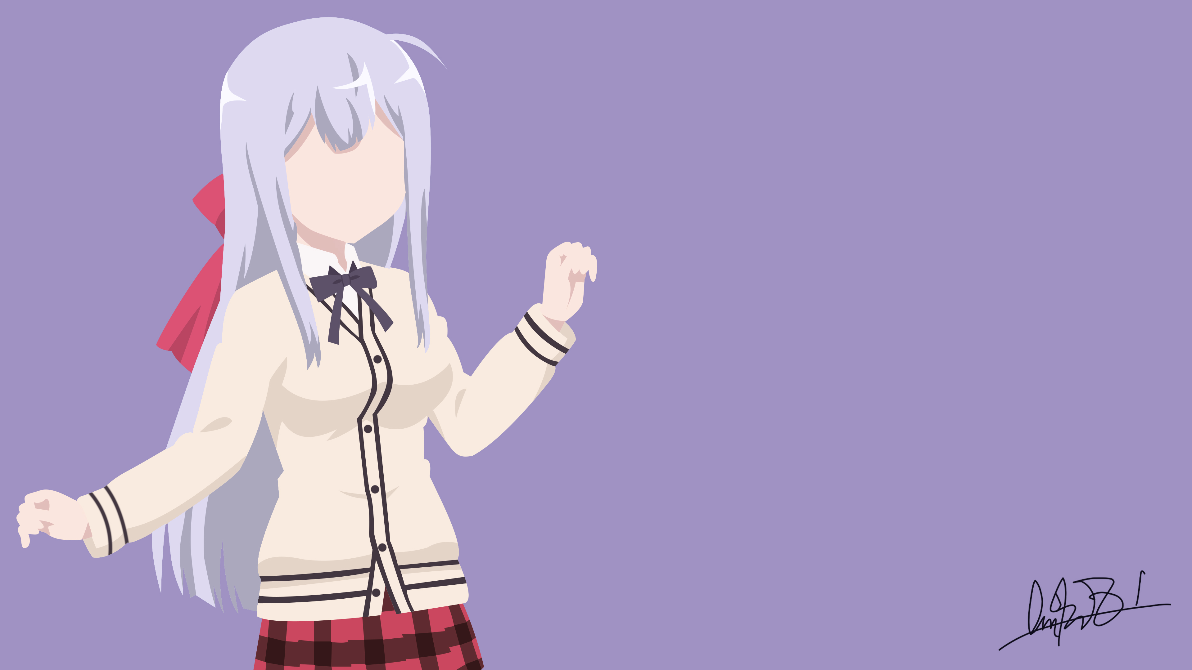 Raphiel Shiraha Ainsworth from The Devil is a Part-Timer! 4K HD Wallpaper