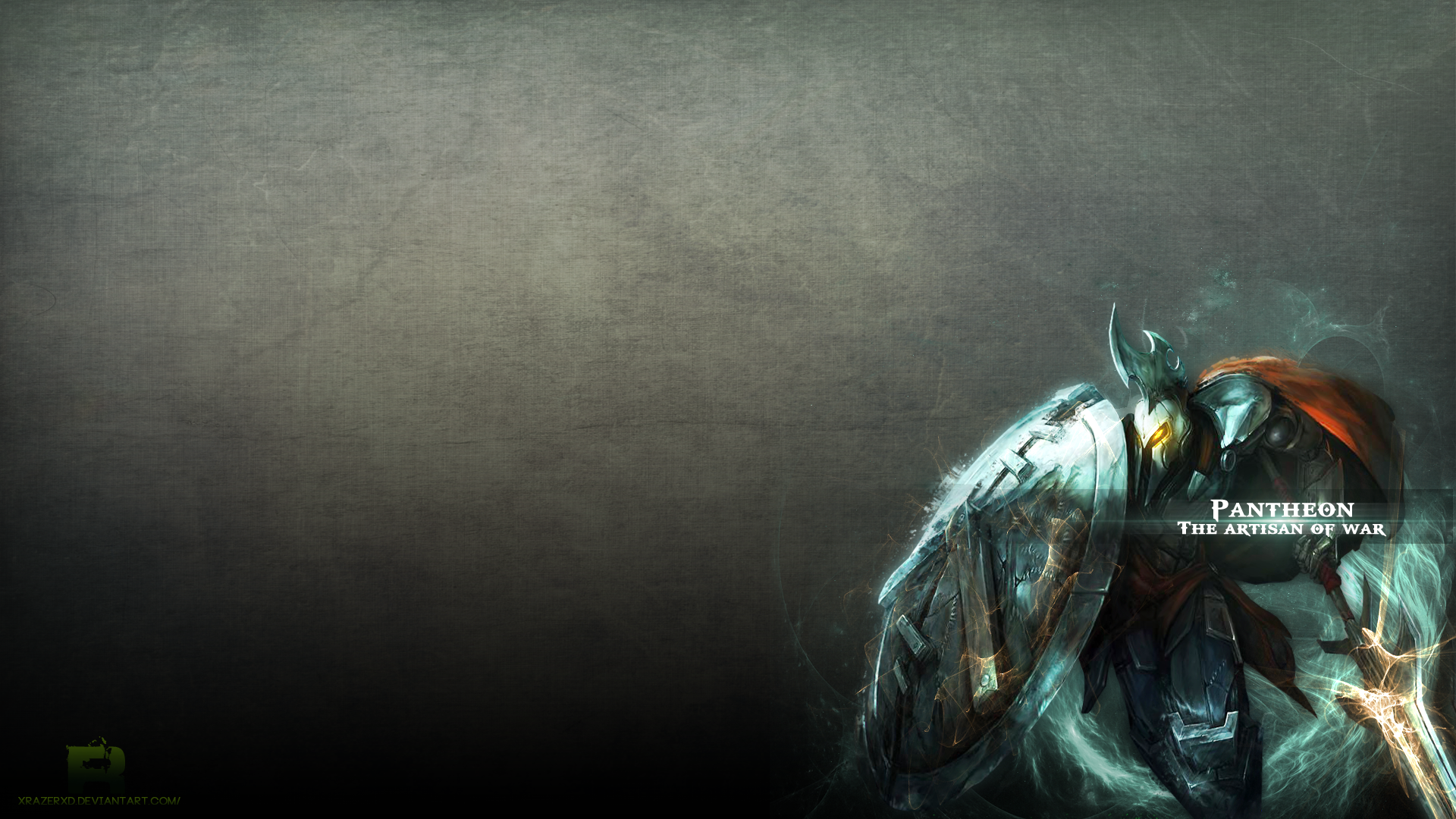 Pantheon The Artisan of War from League of Legends HD Wallpaper