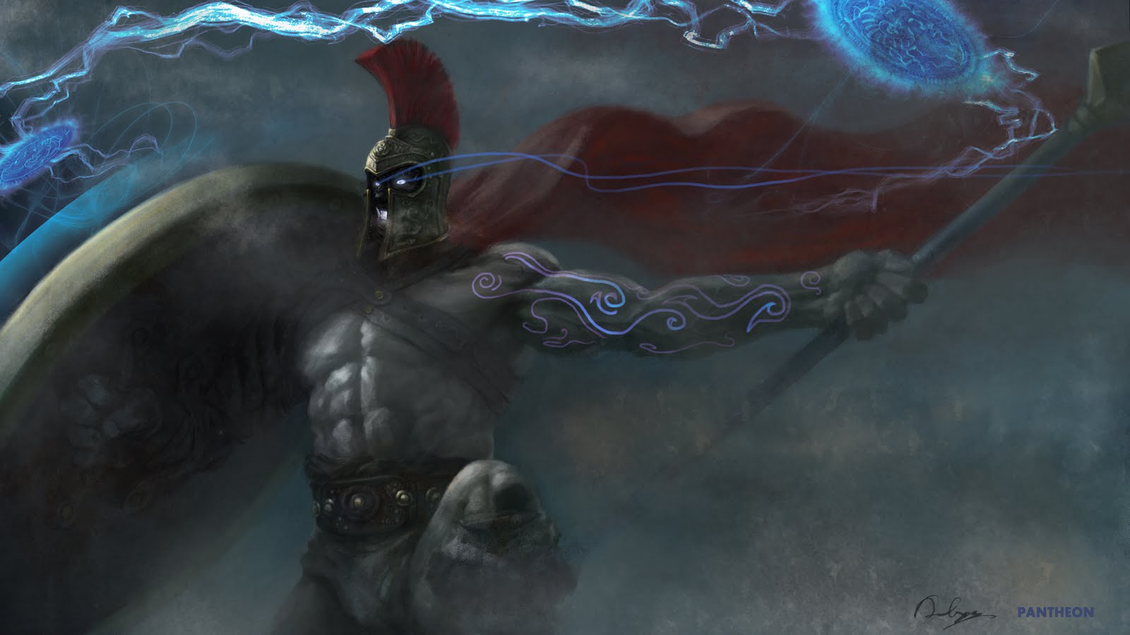 Pantheon from League of Legends HD Wallpaper