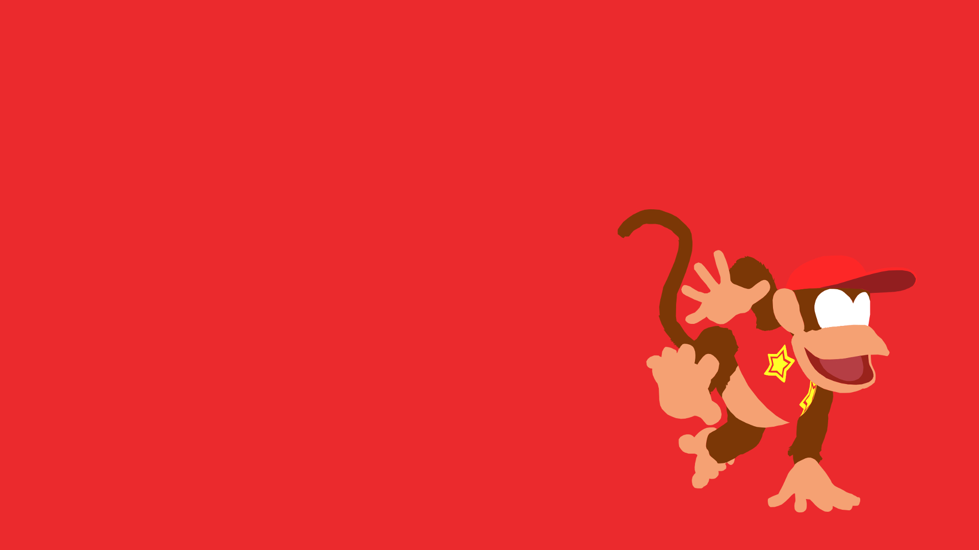 Diddy Kong from Donkey Kong Country HD Wallpaper