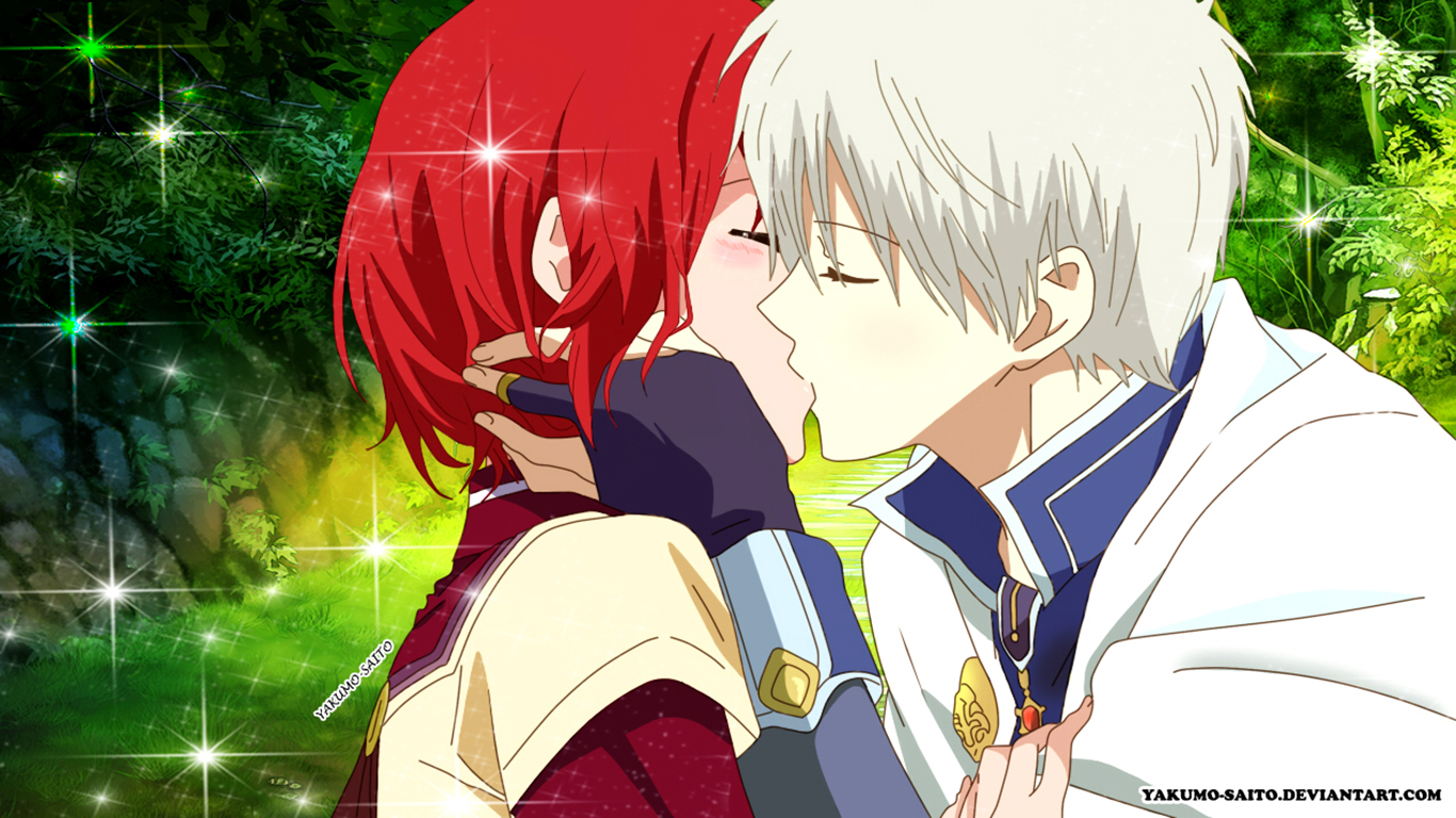 Shirayuki and Zen Wistalia from Snow White with the Red Hair HD Wallpaper