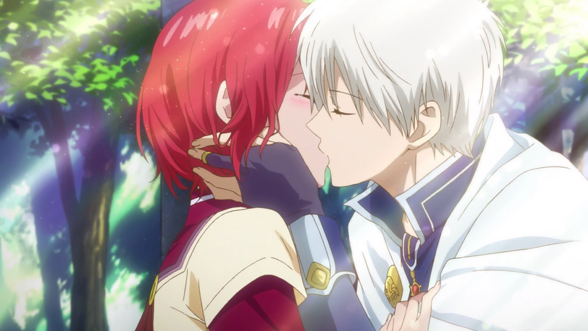 Shirayuki and Zen Wistalia from Snow White with the Red Hair HD Wallpaper