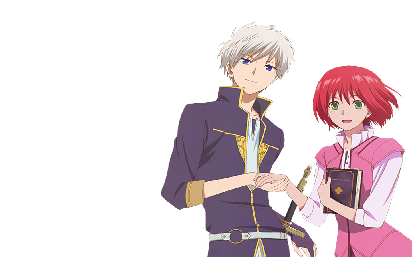 Zen Wistalia and Shirayuki from Snow White with the Red Hair HD Wallpaper