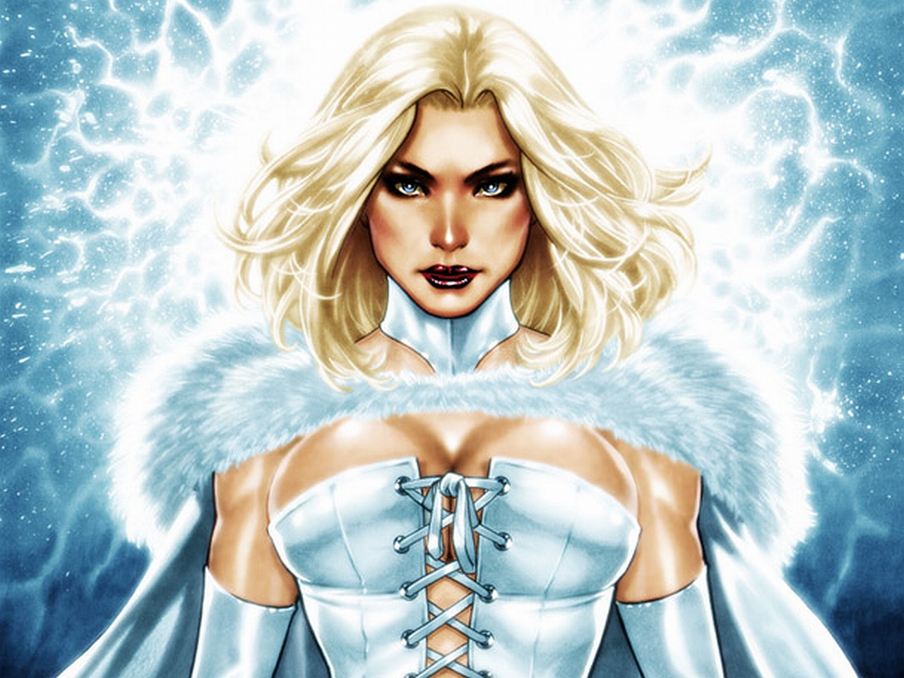 Emma Frost from Marvel Comics HD Wallpaper