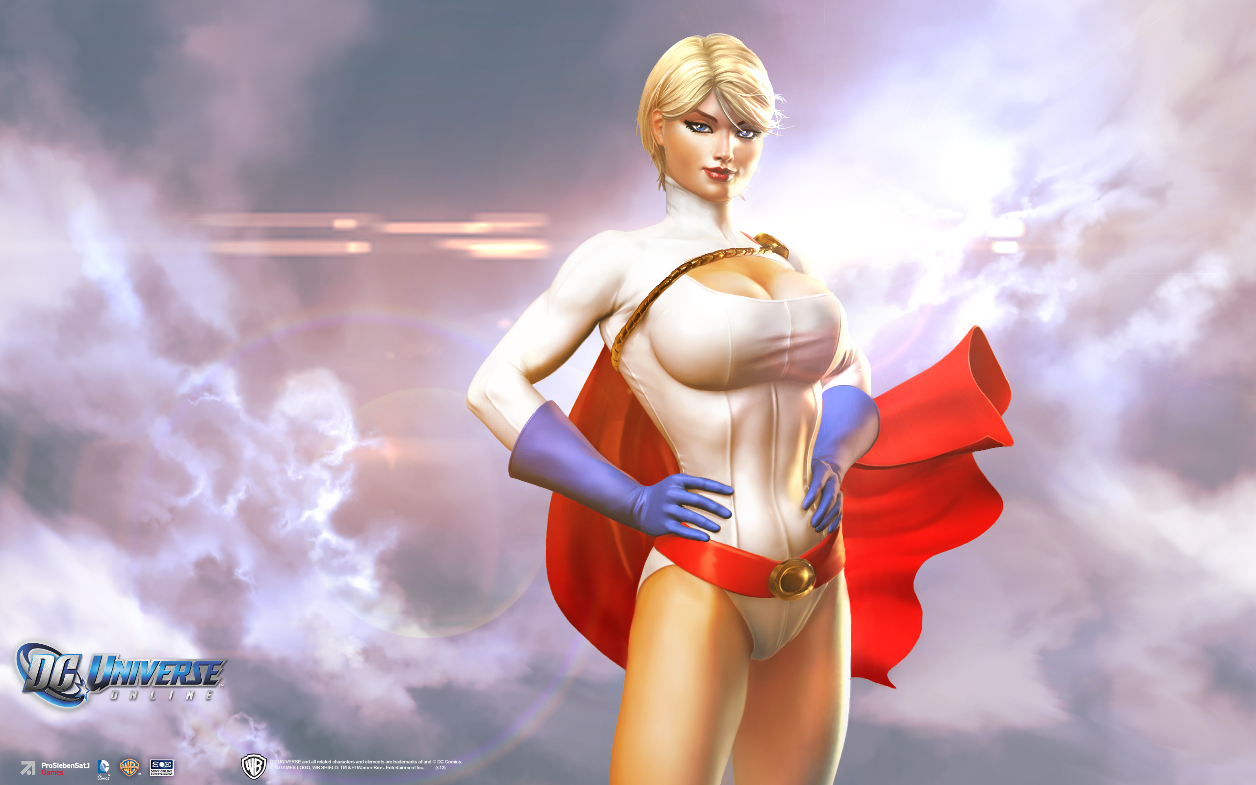 Power Girl from DC Universe Online HD Wallpaper