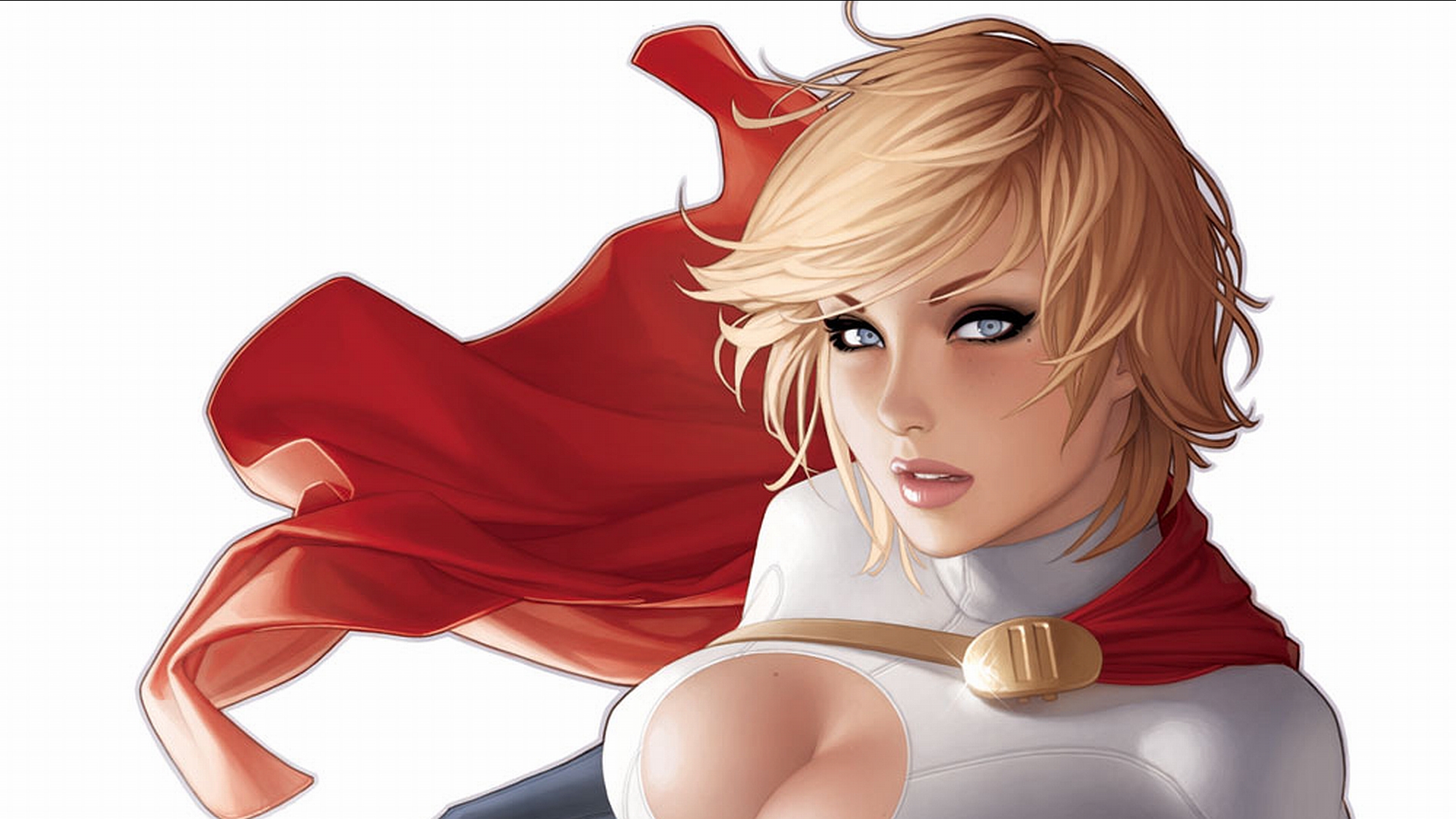 Power Girl from DC Comics HD Wallpaper