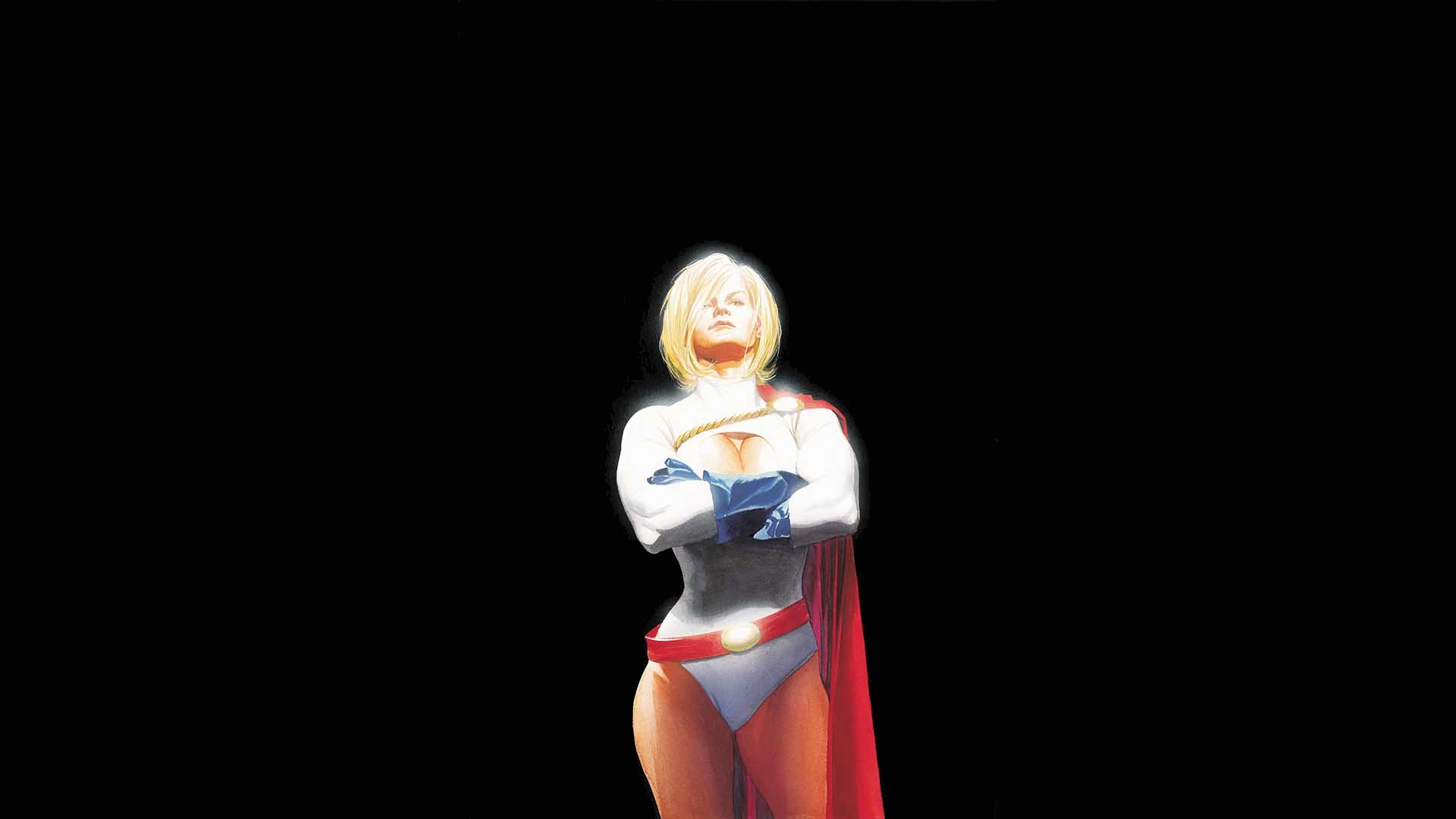 Power Girl from DC Comics HD Wallpaper