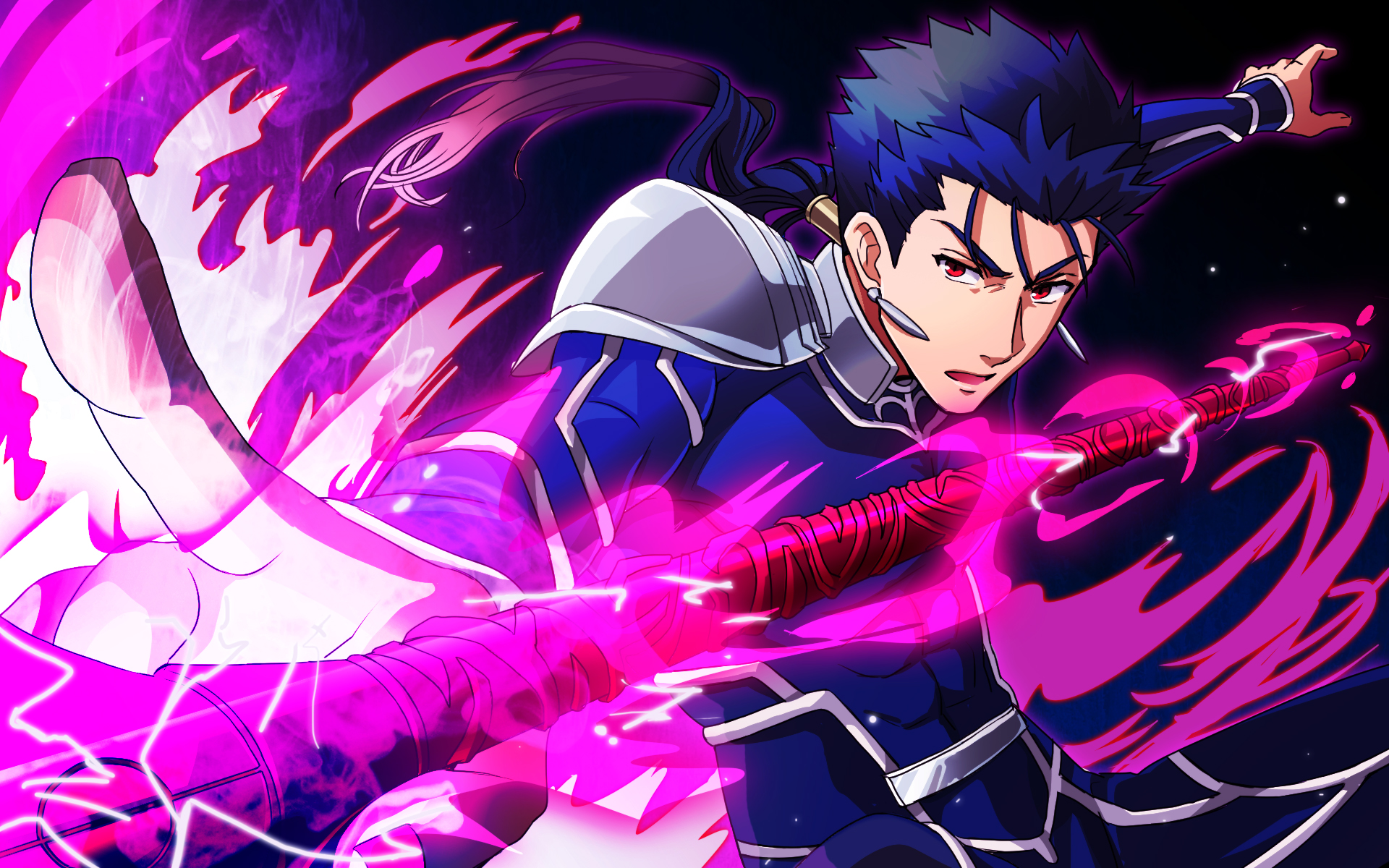 Lancer from Fate/Stay Night HD Wallpaper