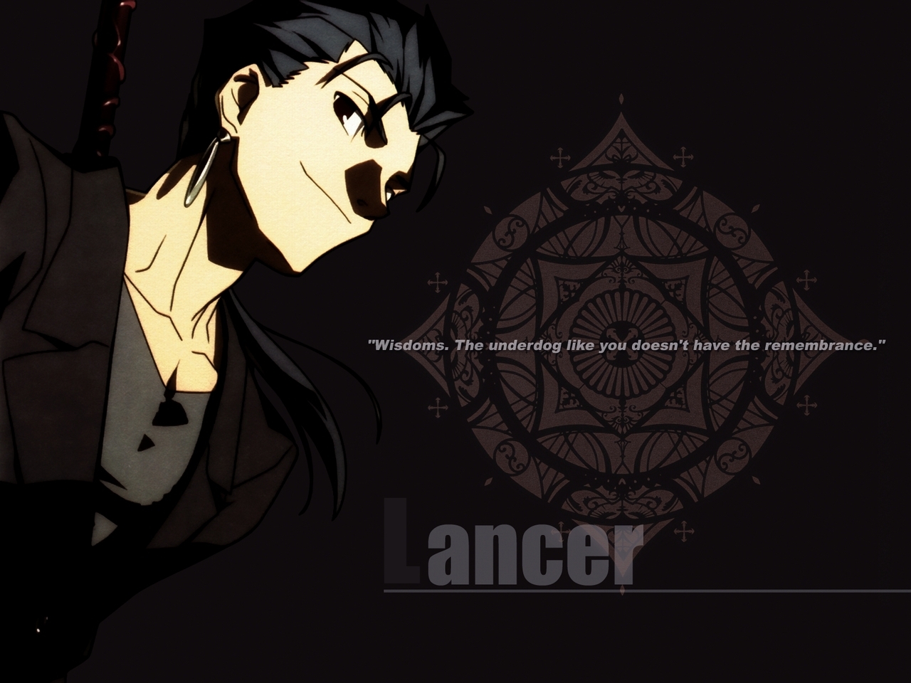 Lancer from Fate/Stay Night HD Wallpaper