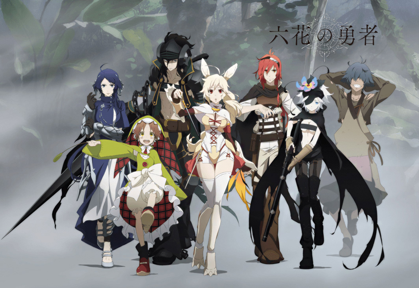 Rokka no Yuusha characters HD Wallpaper
