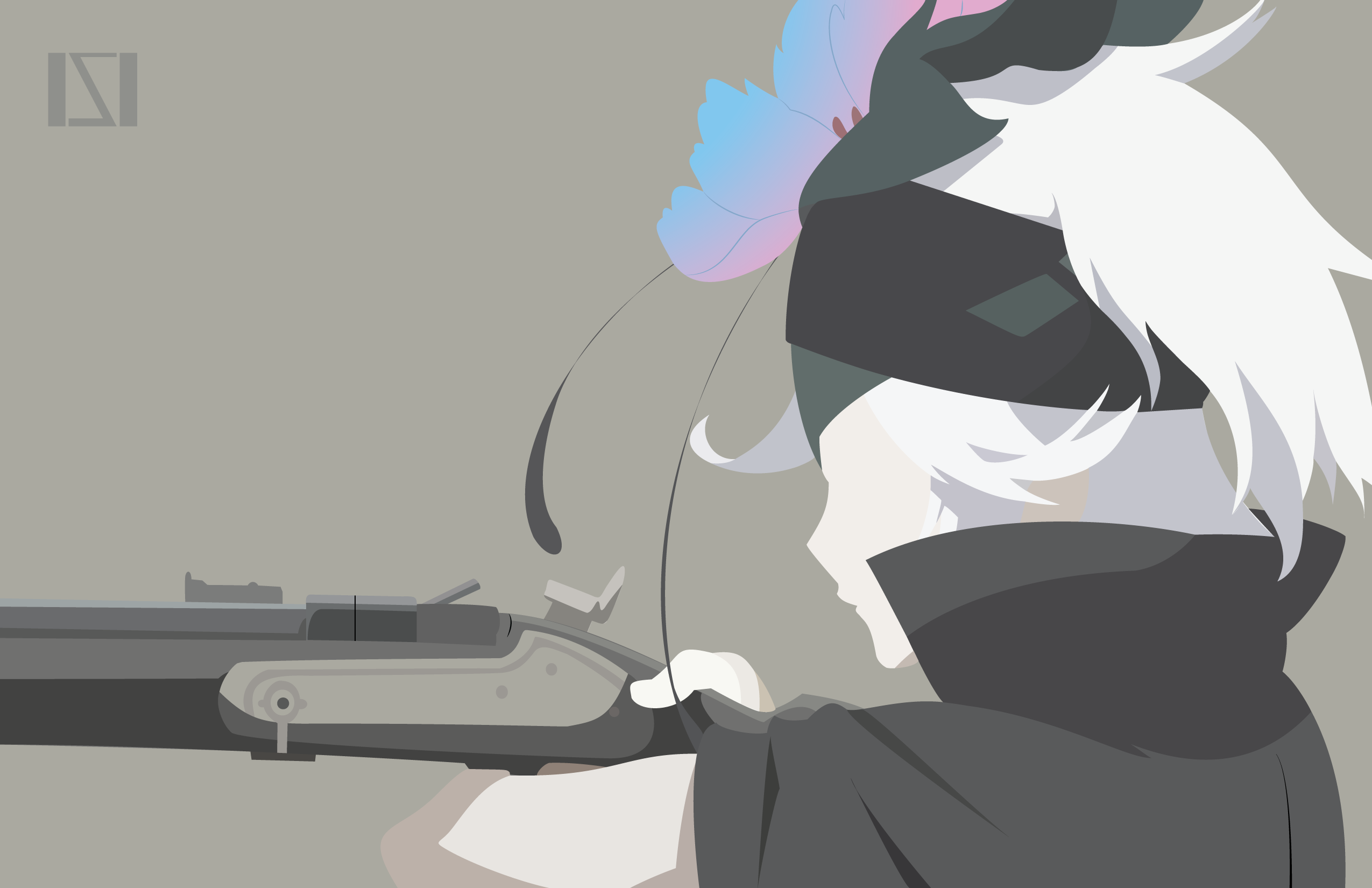 Fremy Speeddraw aiming a rifle HD Wallpaper