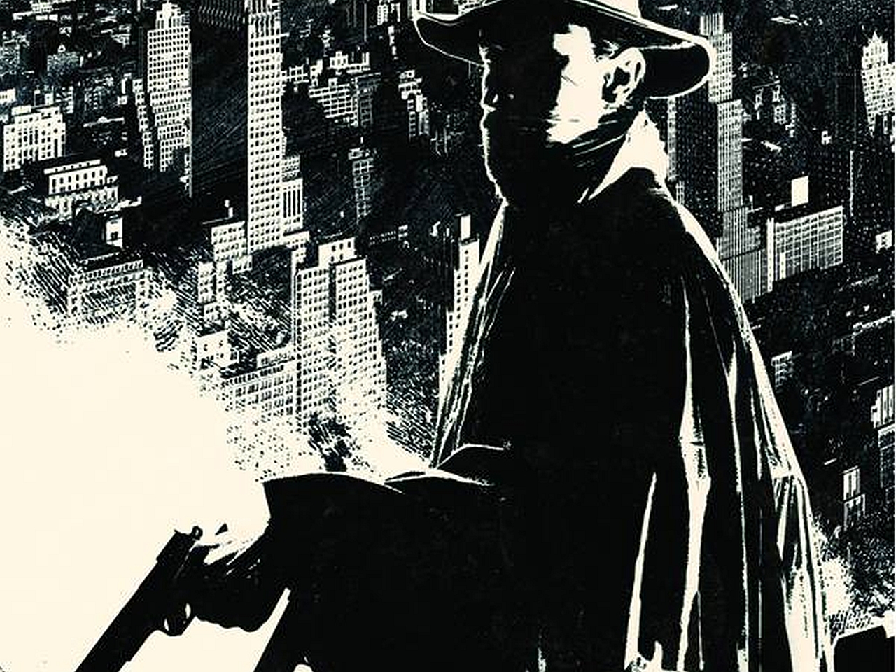 The Shadow in the City HD Wallpaper