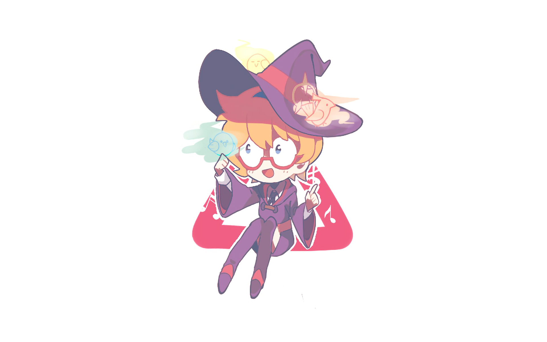 Lotte Yanson from Little Witch Academia HD Wallpaper