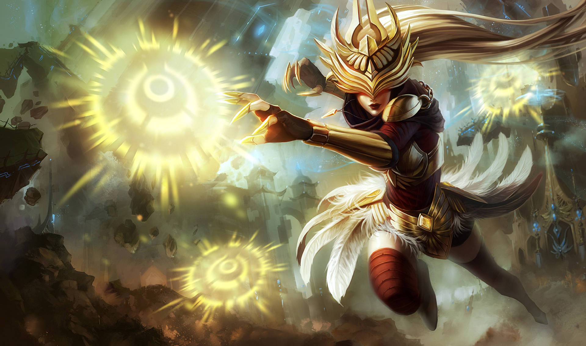 Syndra from League of Legends HD Wallpaper