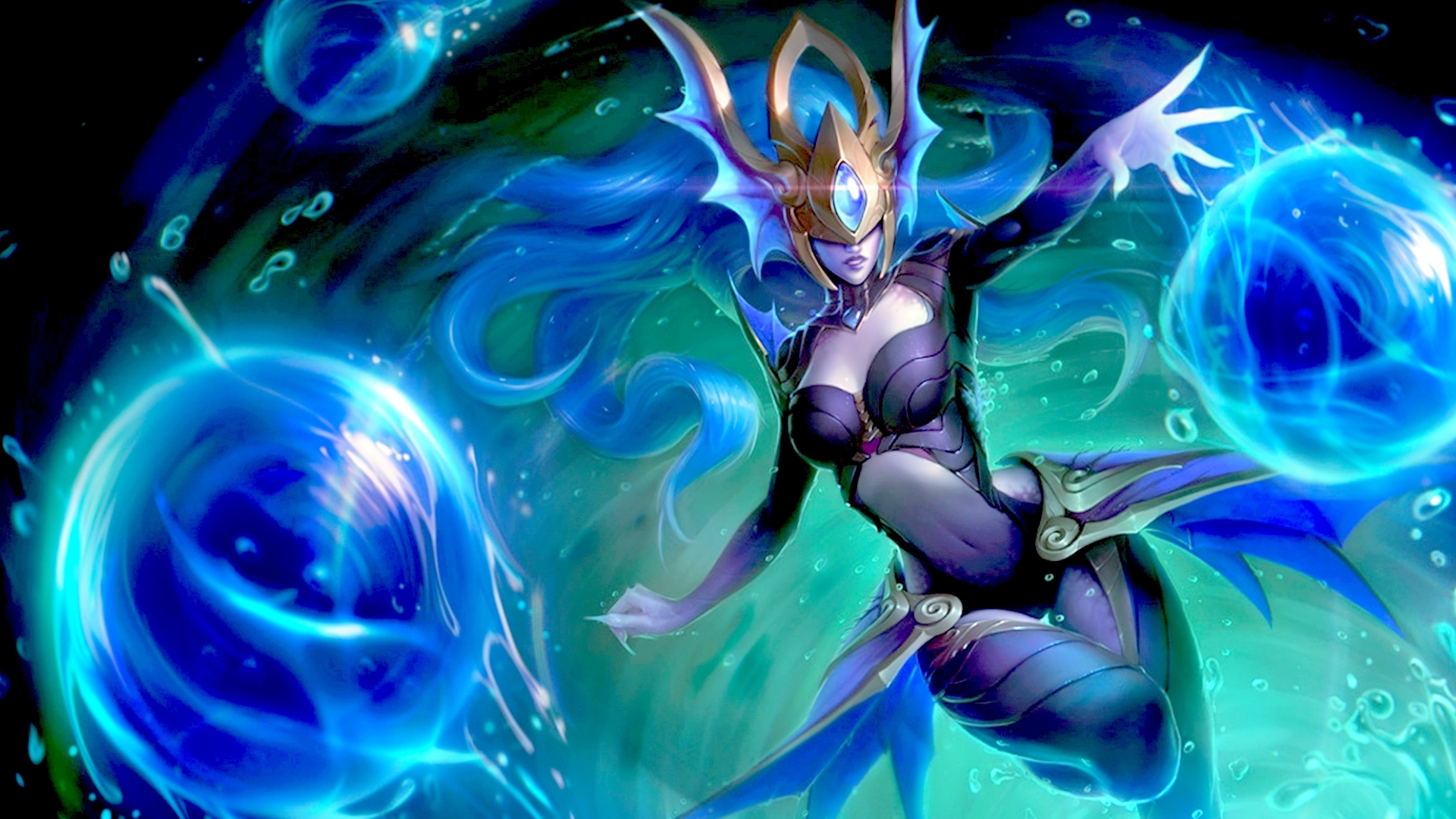 Syndra from League of Legends HD Wallpaper