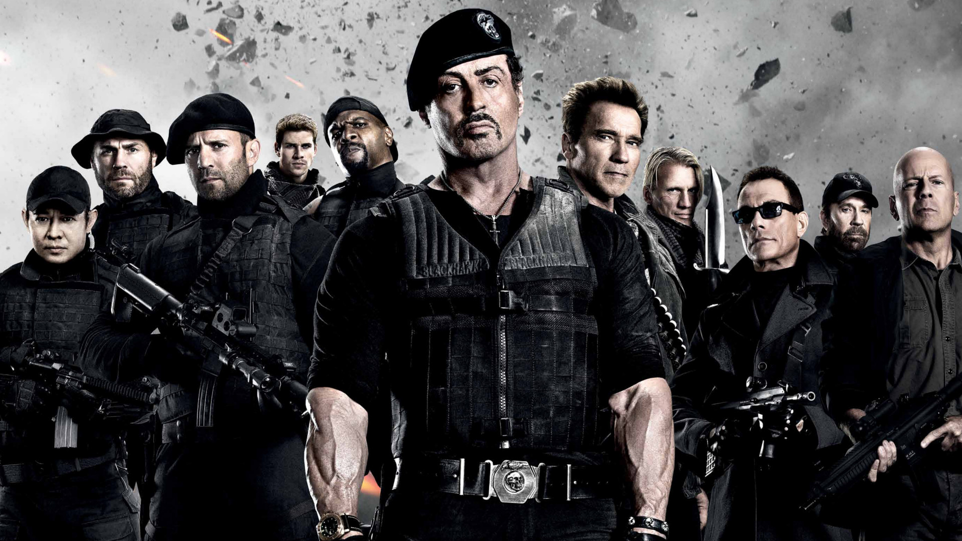 The Expendables 3 Cast HD Wallpaper