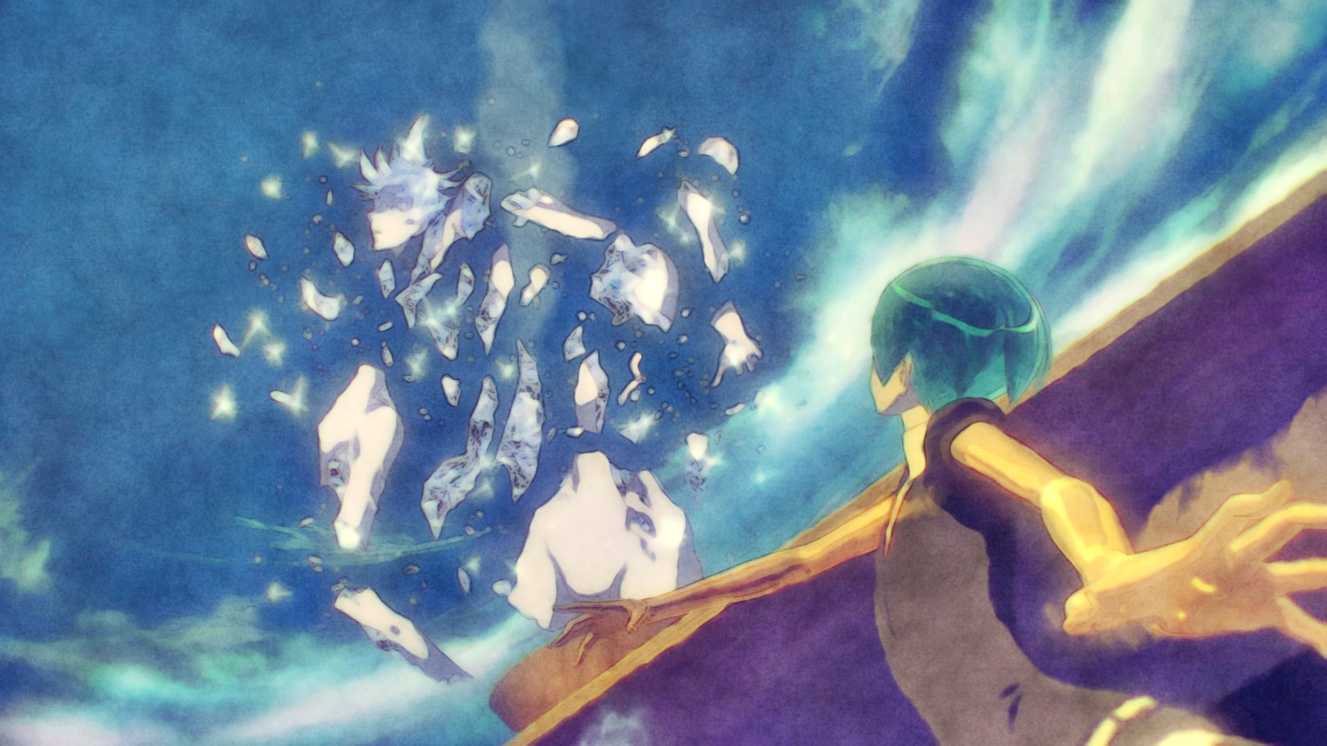 Antarcticite from Houseki no Kuni shattering HD Wallpaper