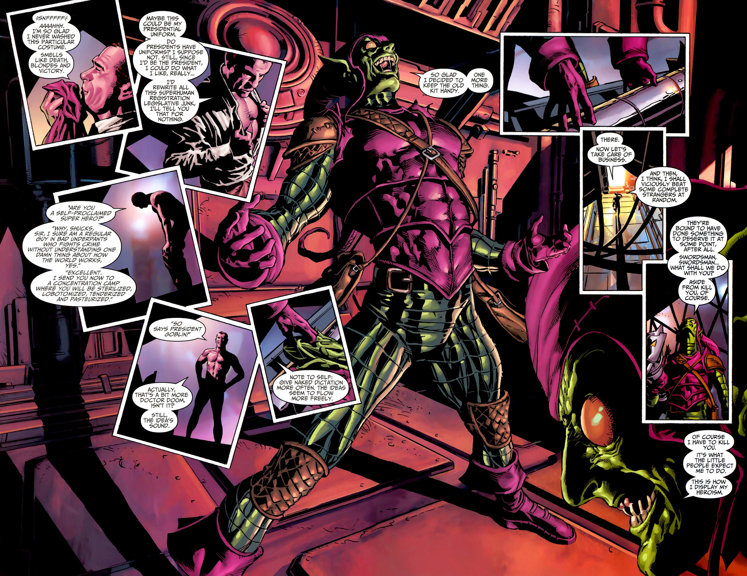 Green Goblin from Marvel Comics HD Wallpaper