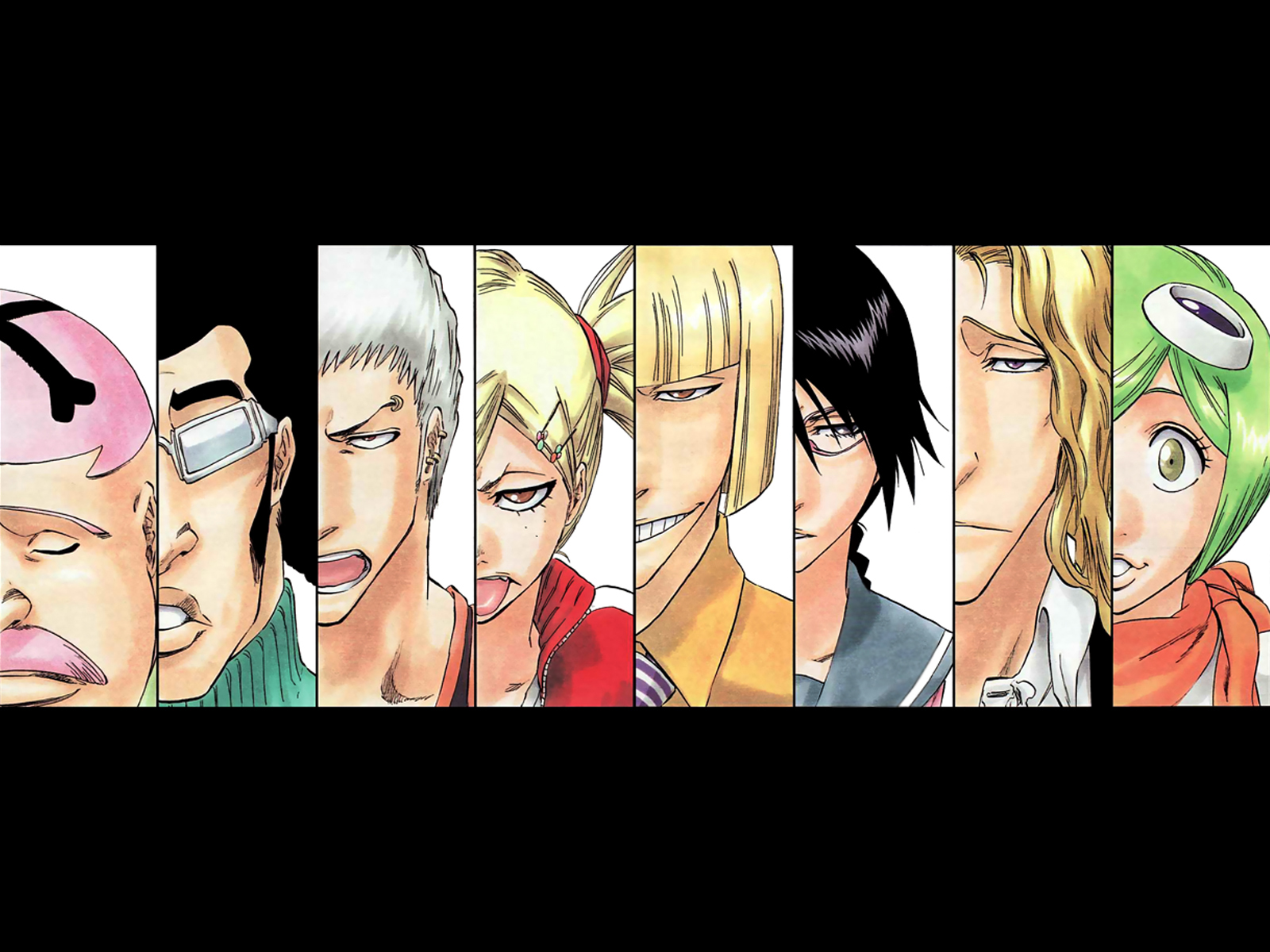 Bleach characters Hiyori Sarugaki and others HD Wallpaper