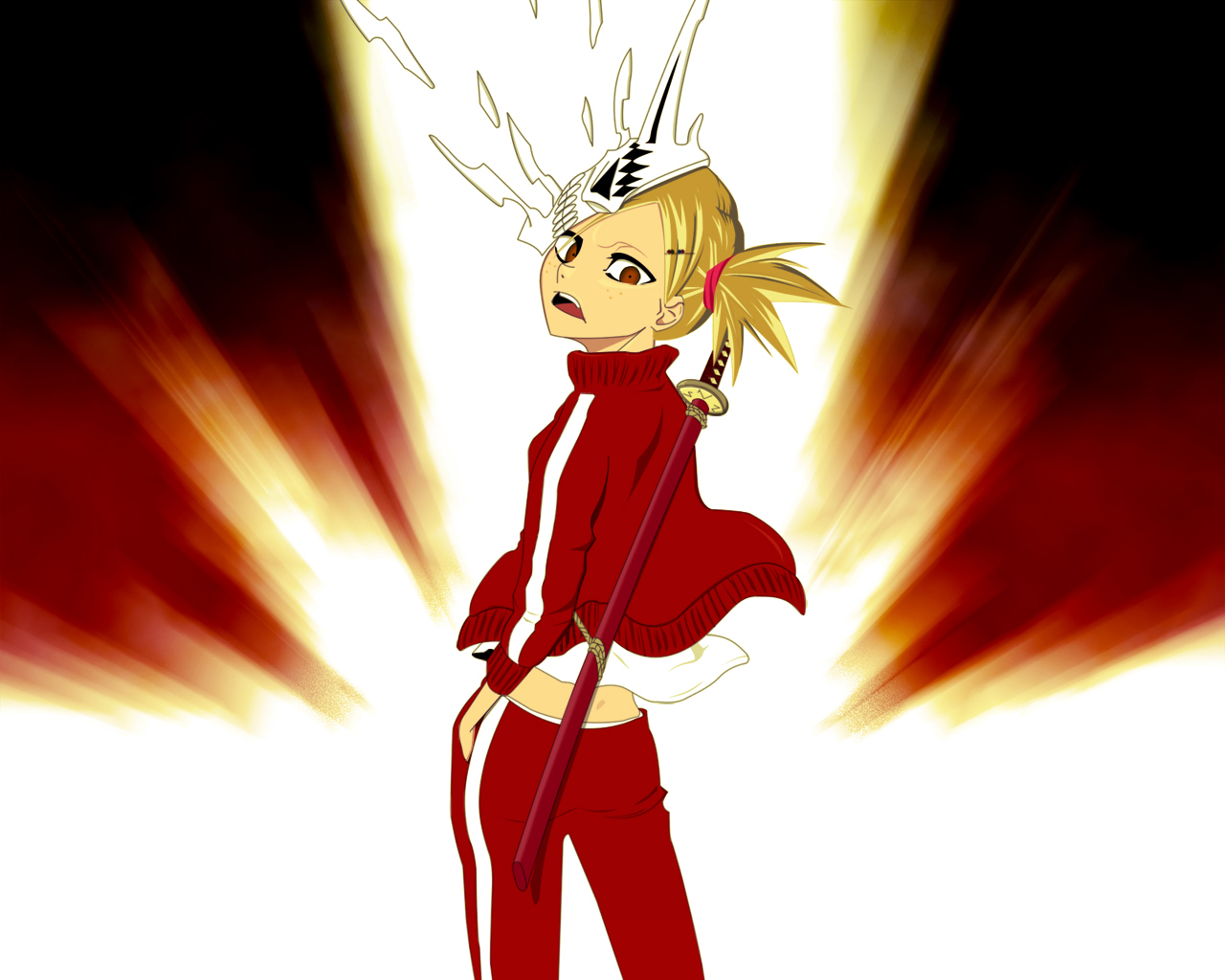 Hiyori Sarugaki from Bleach HD Wallpaper