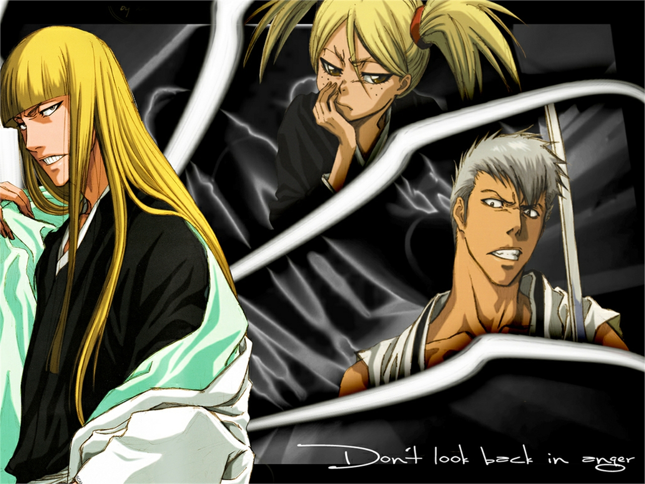 Hiyori Sarugaki and other characters from Bleach HD Wallpaper