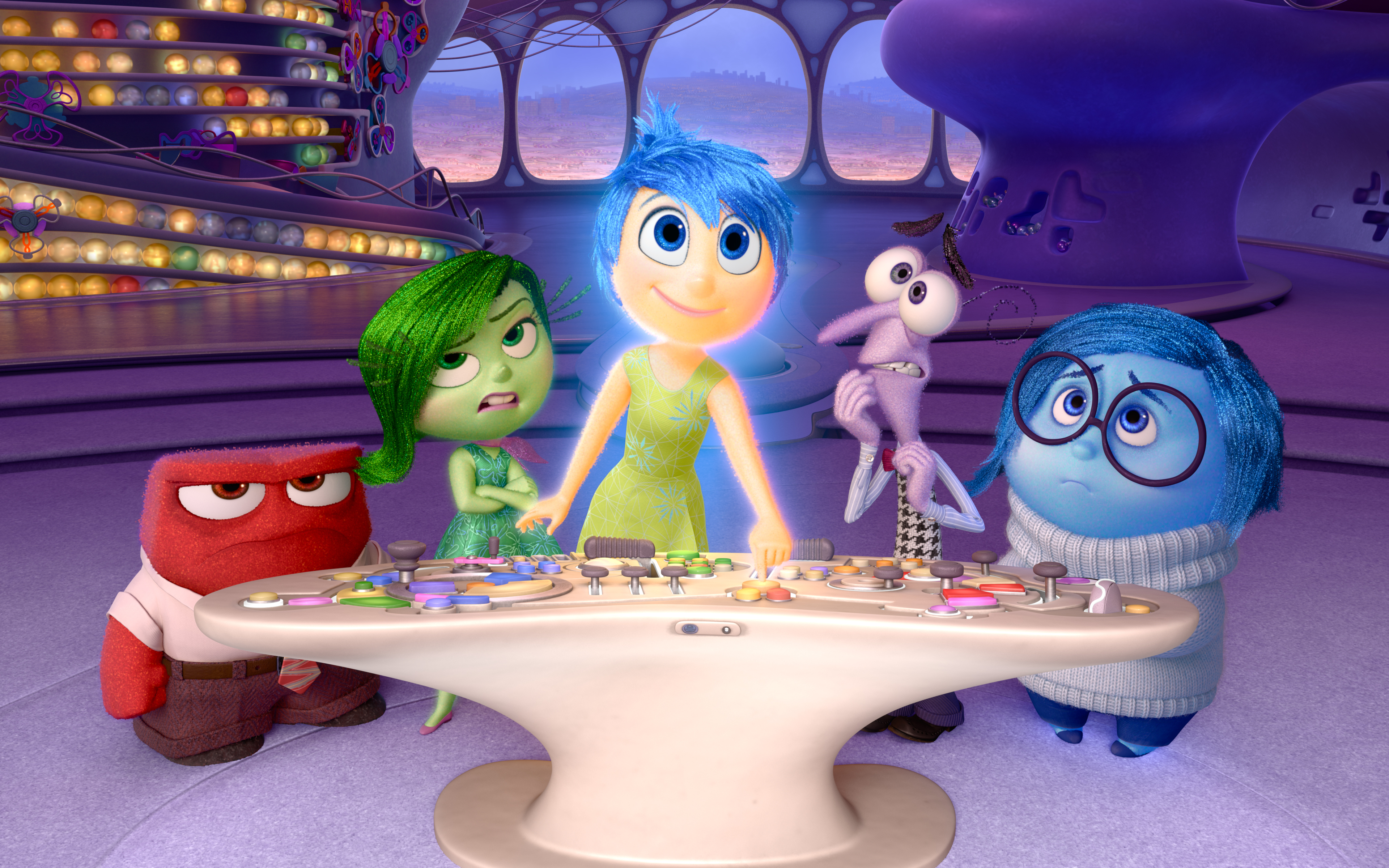 Joy and emotions from Inside Out HD Wallpaper