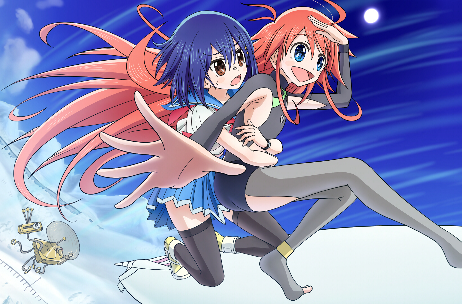 Kokona from Flip Flappers HD Wallpaper