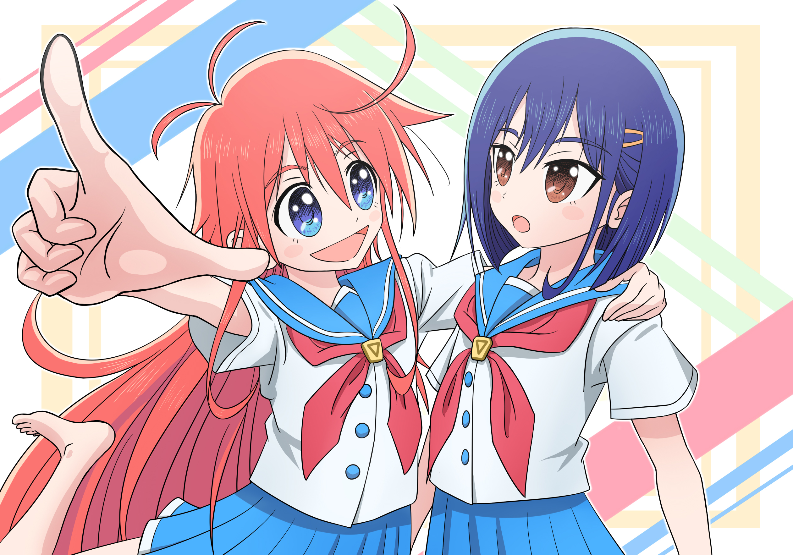 Kokona from Flip Flappers HD Wallpaper