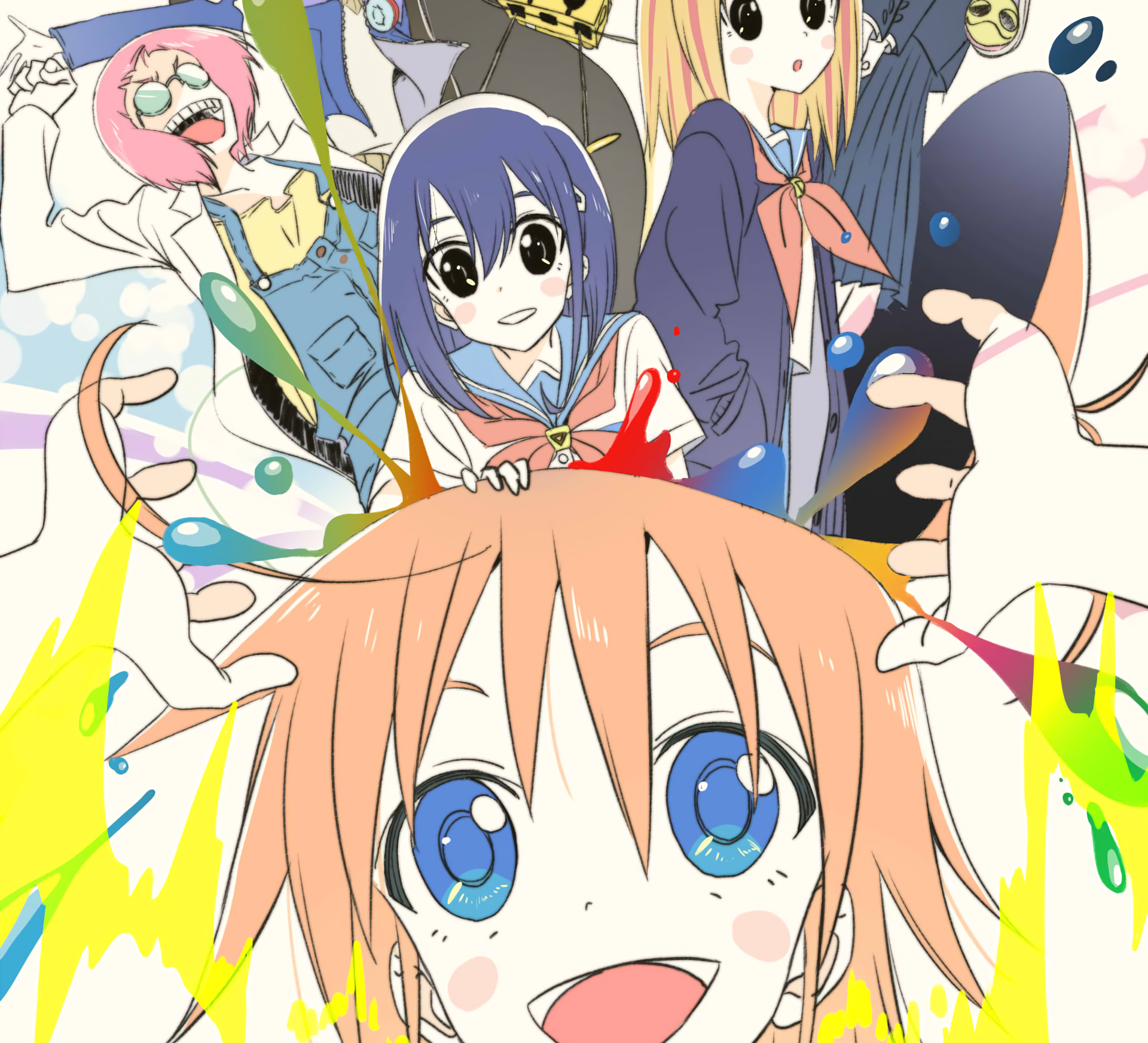 Kokona from Flip Flappers HD Wallpaper