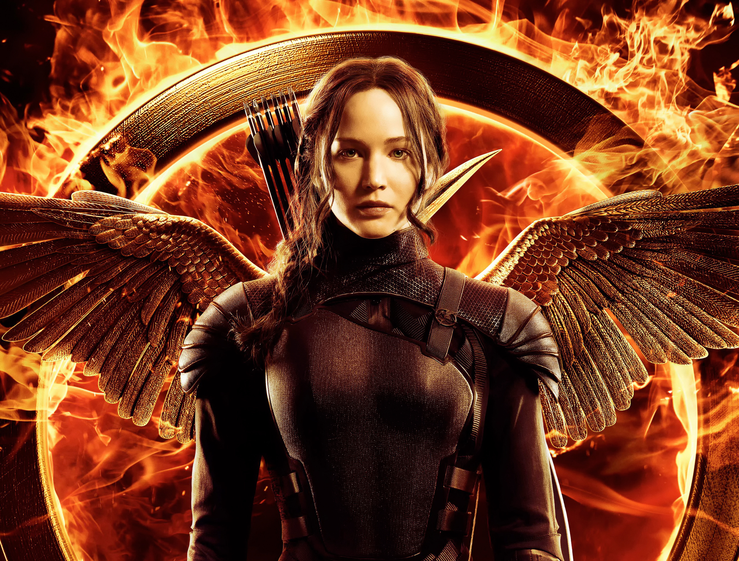 Katniss Everdeen from The Hunger Games HD Wallpaper