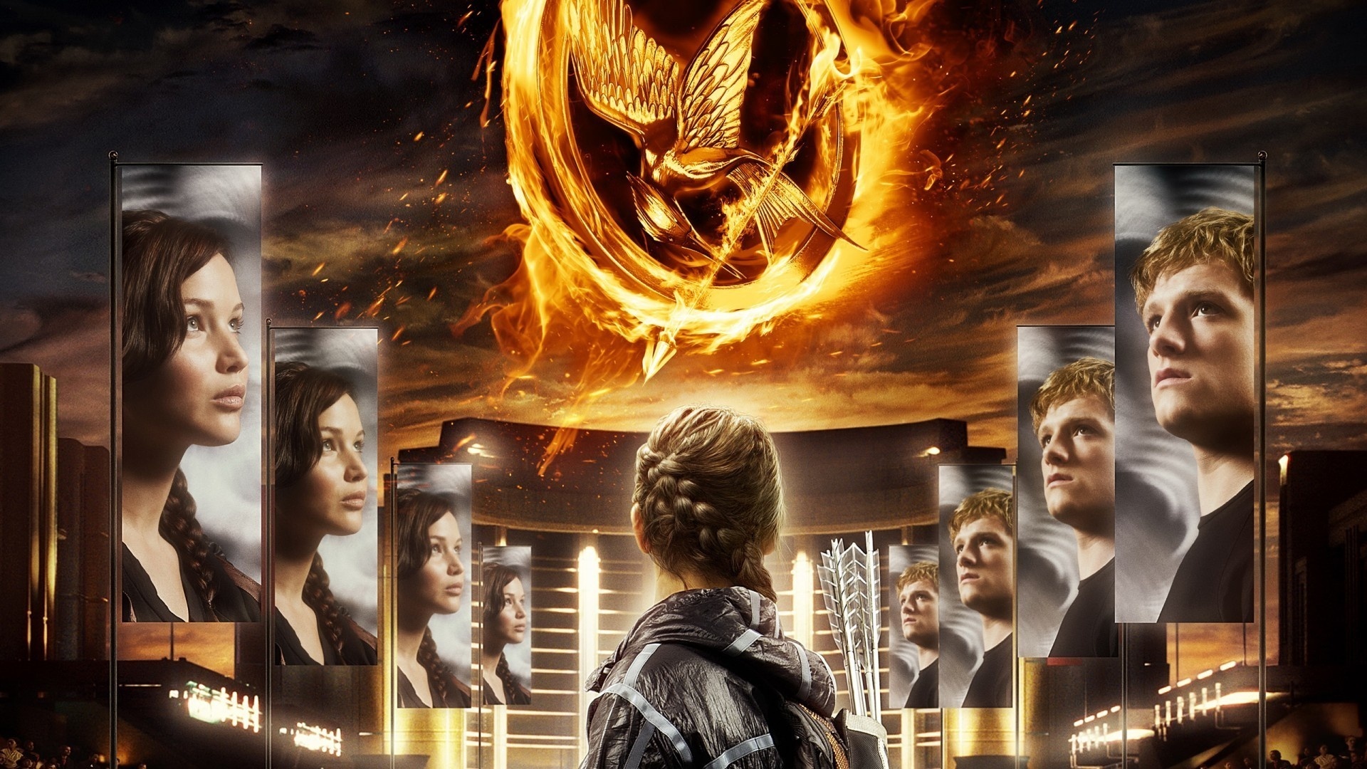 Katniss Everdeen from The Hunger Games HD Wallpaper