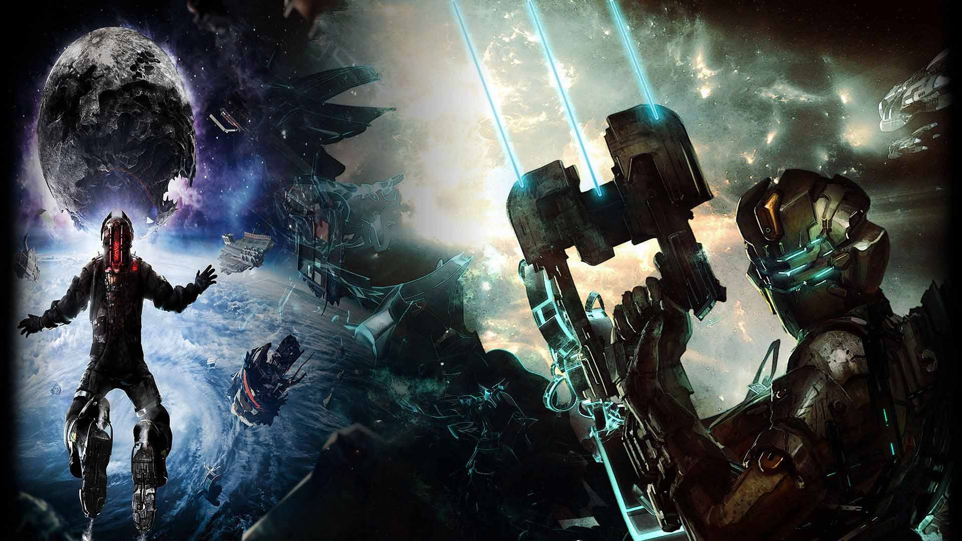Isaac Clarke from Dead Space in space HD Wallpaper