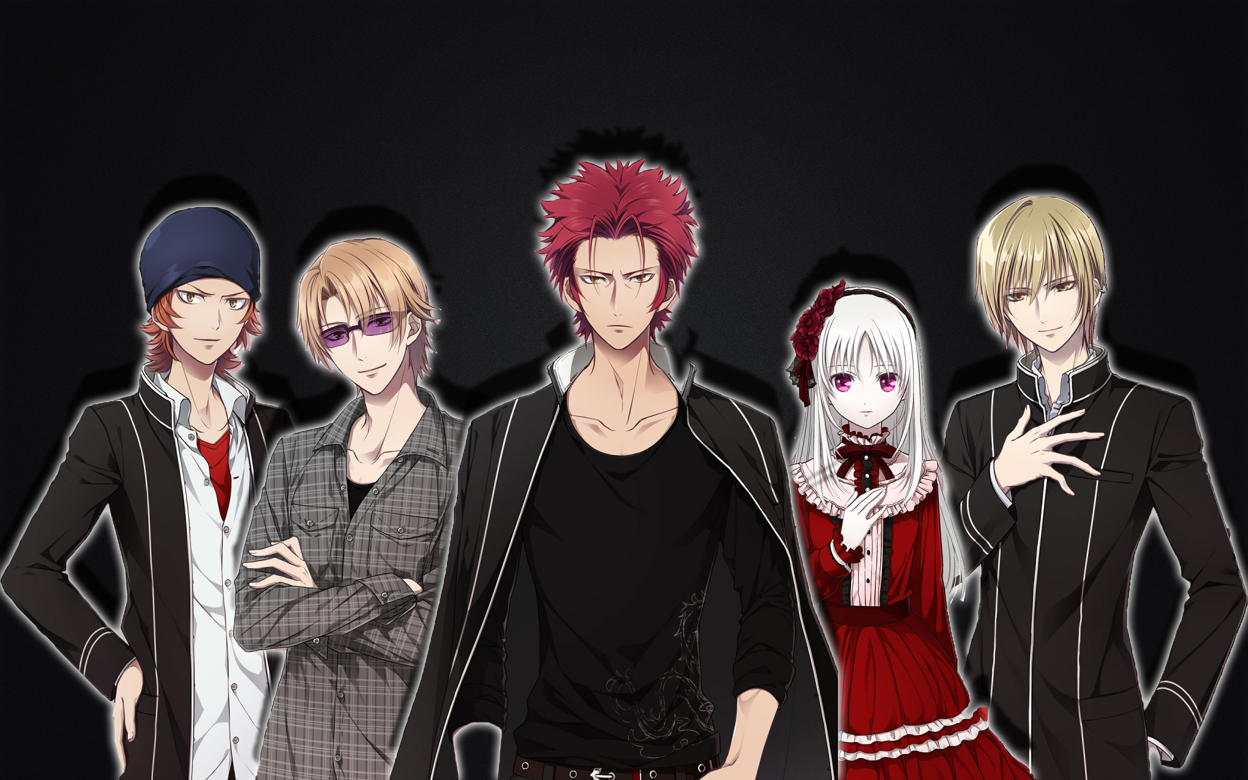 Misaki Yata and friends HD Wallpaper