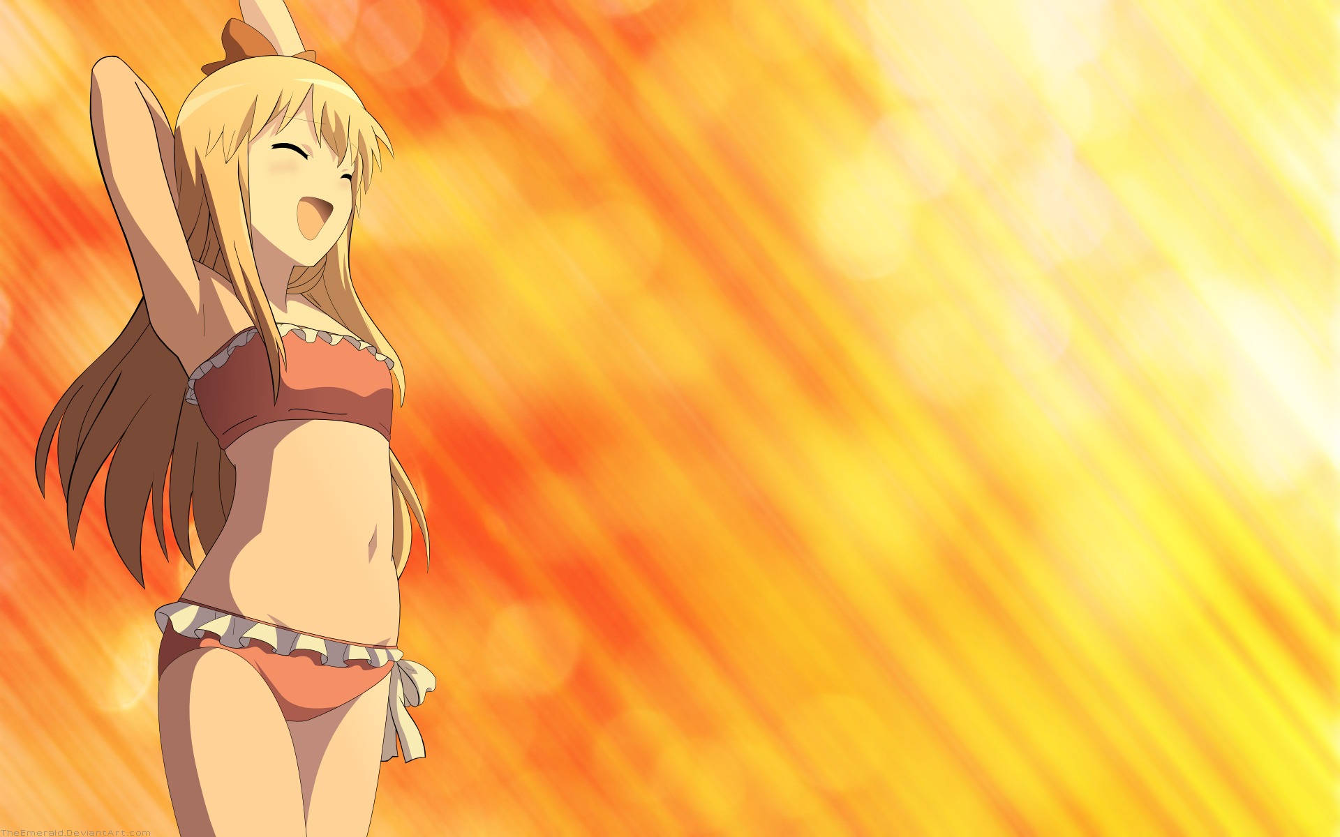 Kyouko Toshinou in Bikini HD Wallpaper