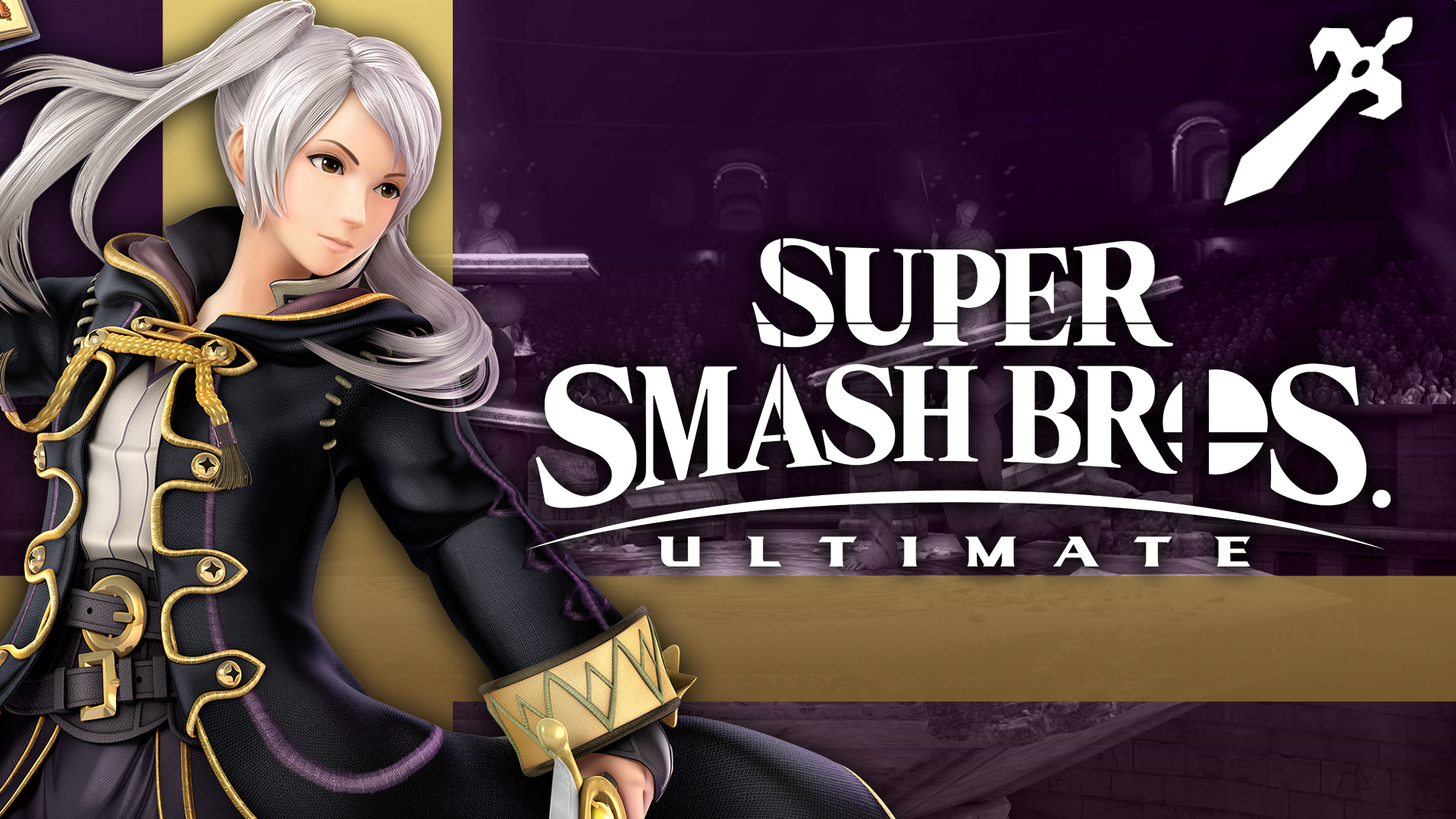 Robin from Fire Emblem in Super Smash Bros. Ultimate HD Wallpaper