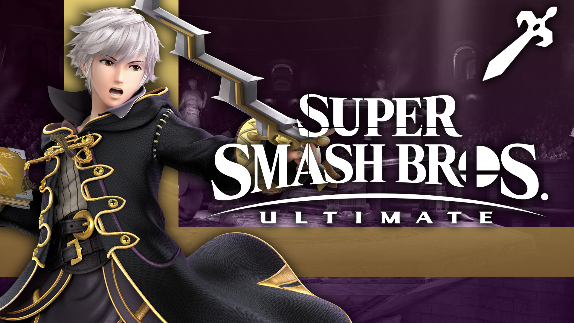 Robin from Fire Emblem in Super Smash Bros. Ultimate HD Wallpaper