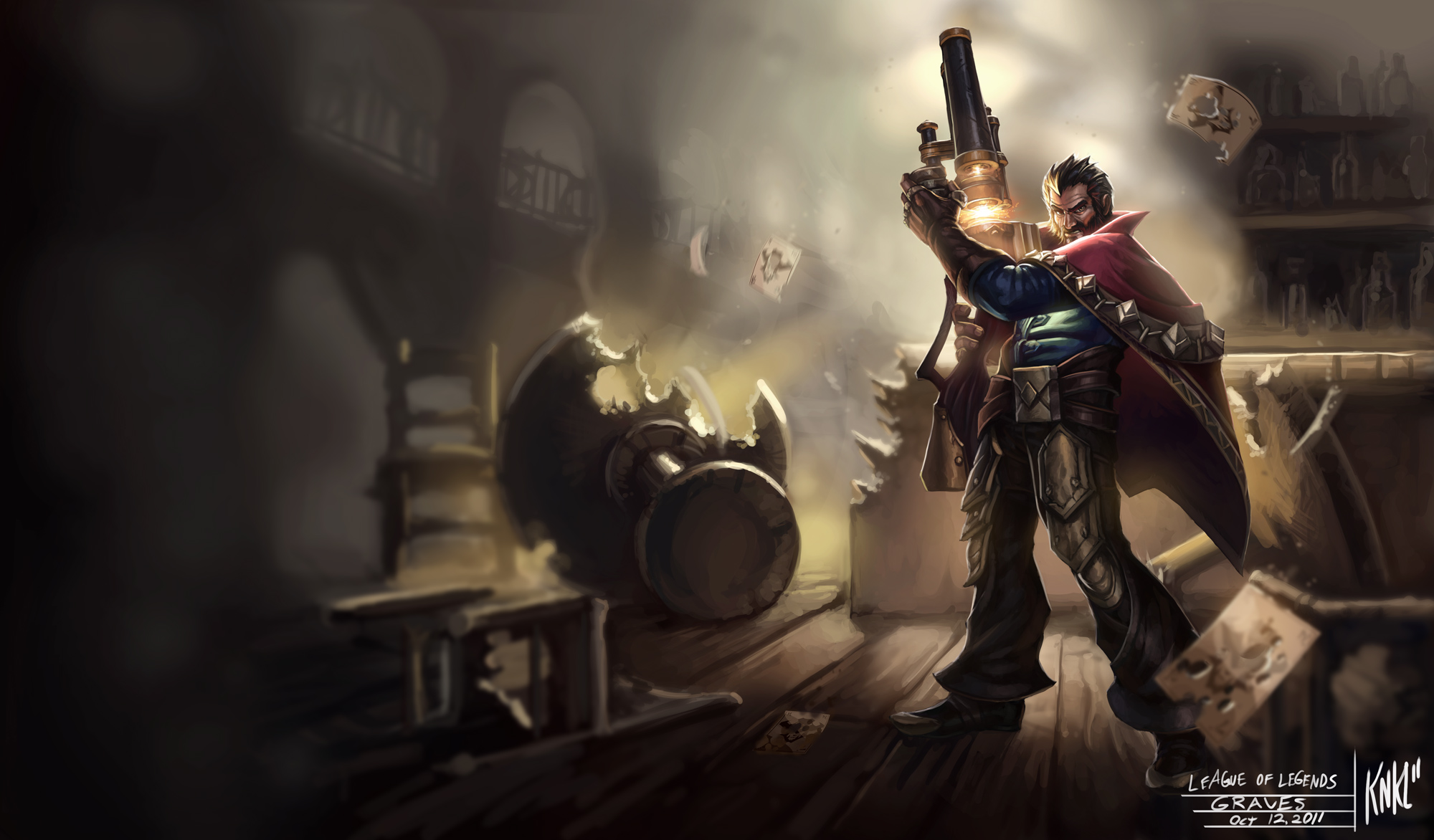 Graves from League of Legends HD Wallpaper